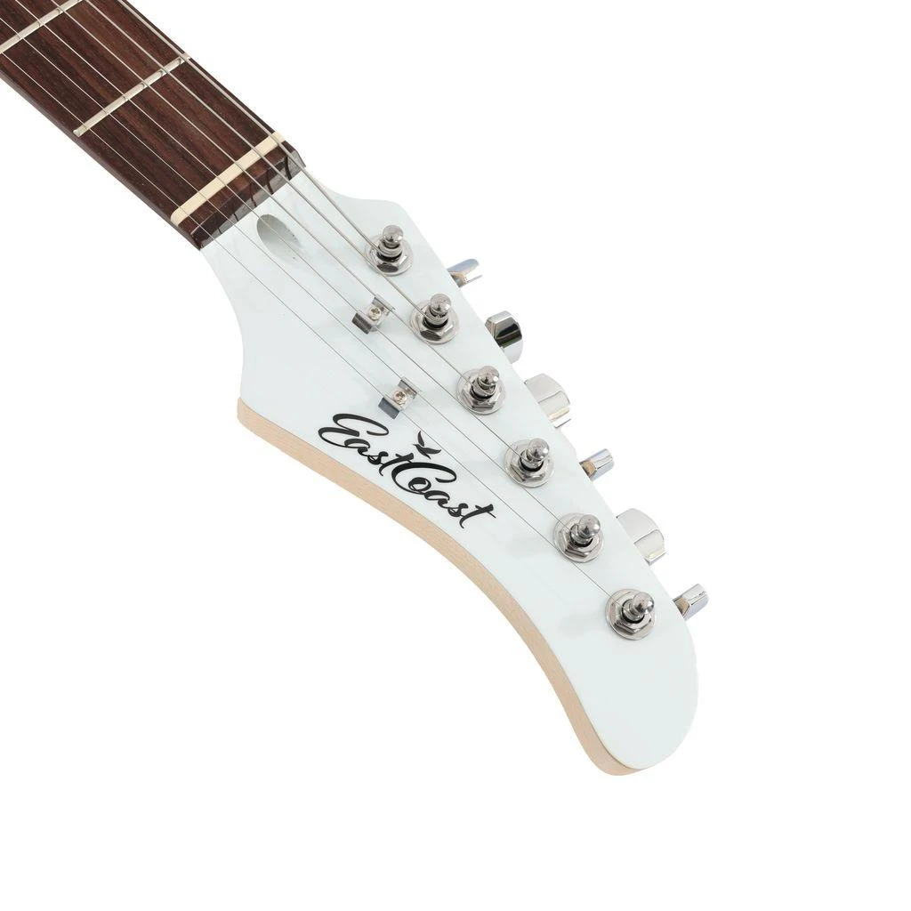 Eastcoast JG Offset Electric Guitar in White - EC-JG-WHT-10.jpg