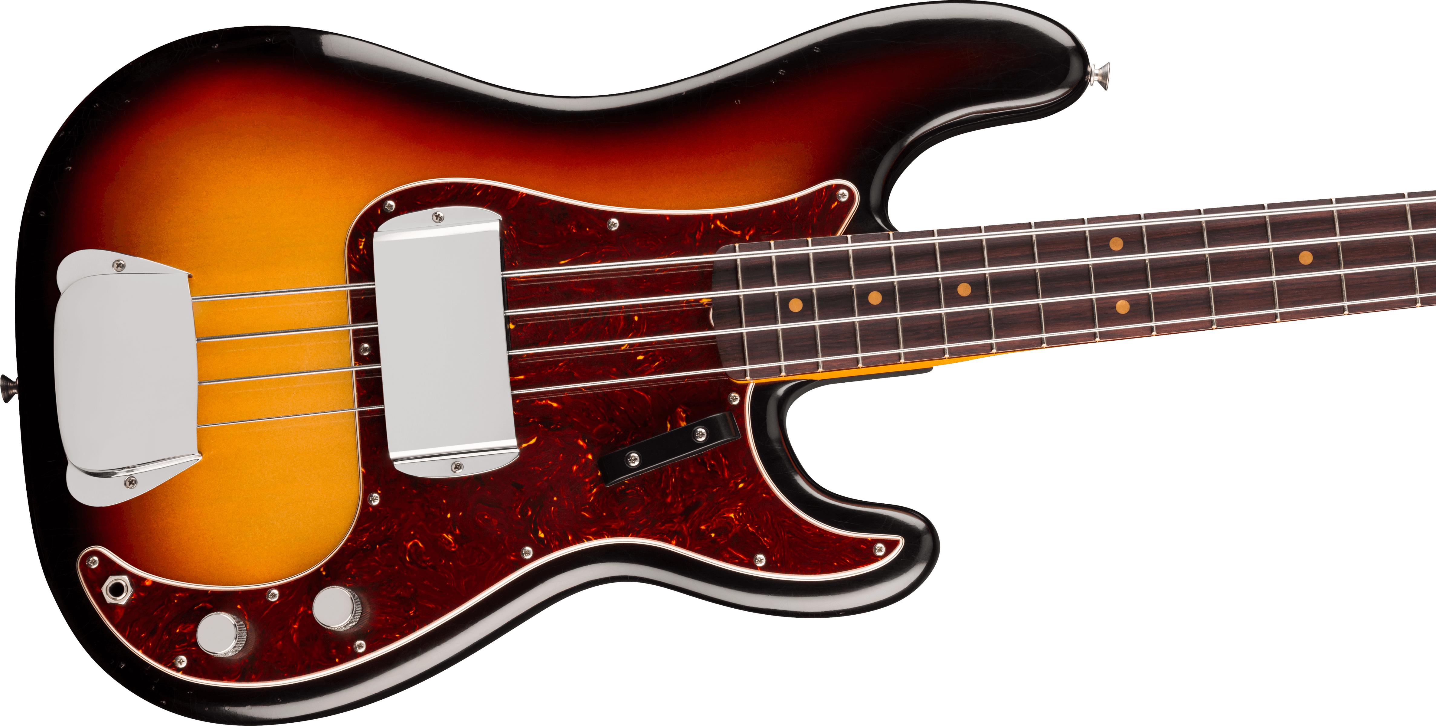 Fender Precision Bass 本体 Fender James Jamerson 1962 Precision Bass in 3-Tone Sunburst
