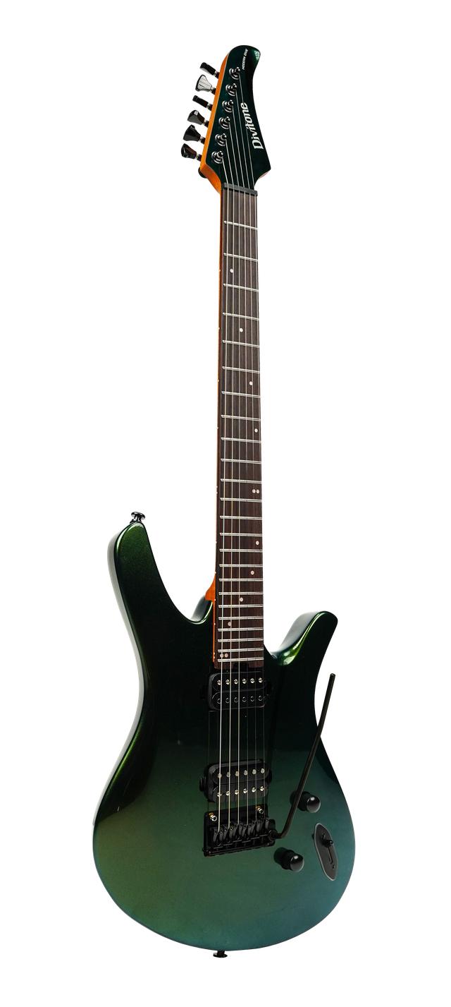 Divitone Modern Dive Smart Electric Guitar in Haze Green - DSG-20HG-5.jpg