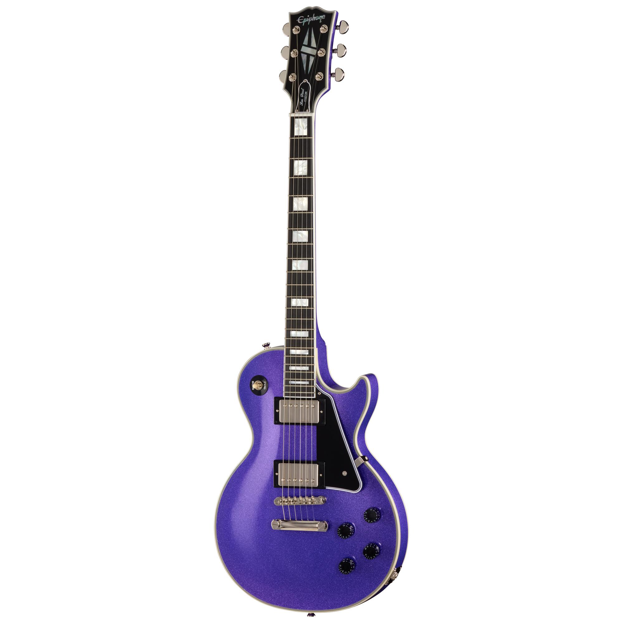 Epiphone Inspired by Gibson Custom Les Paul Custom in Amethyst