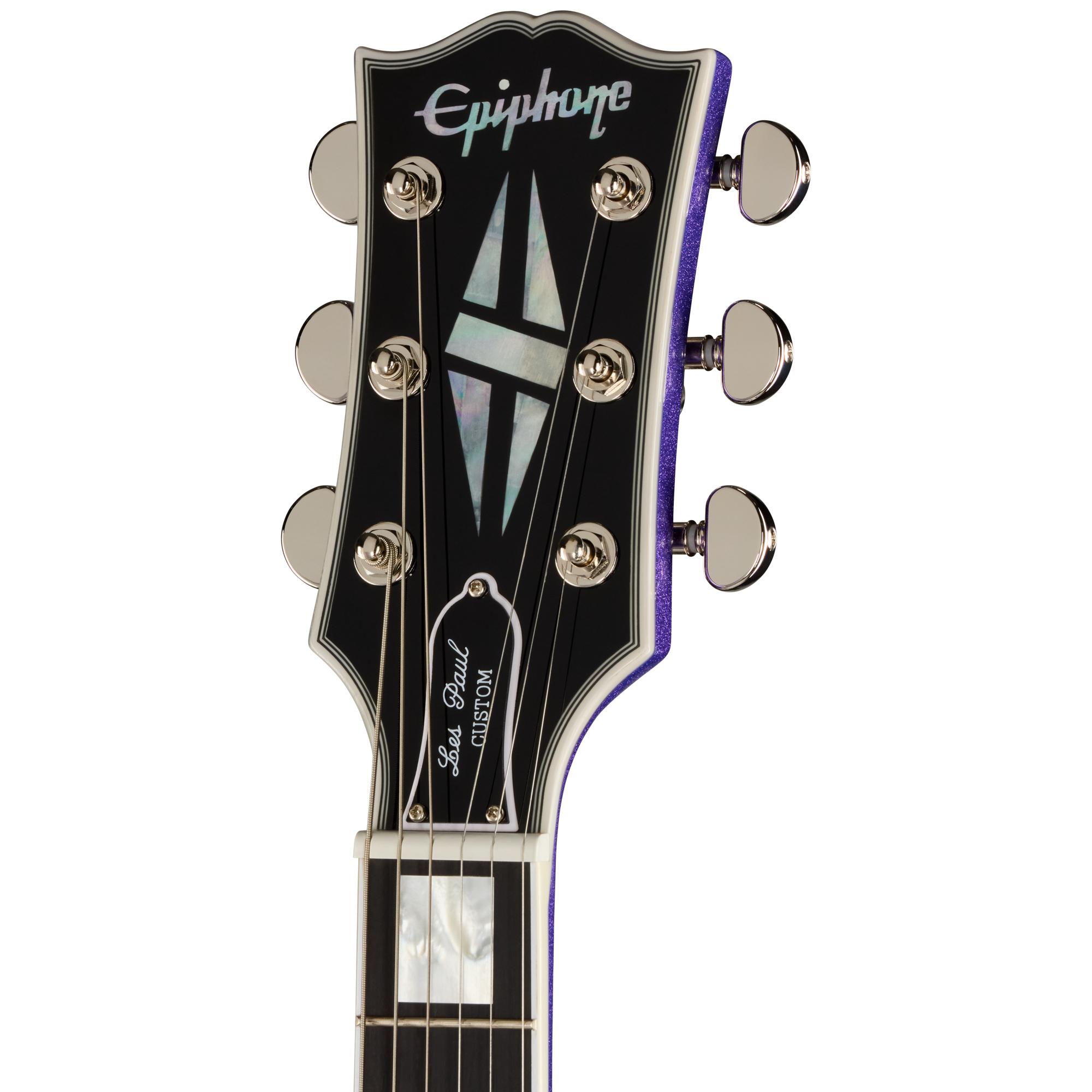 Epiphone Inspired by Gibson Custom Les Paul Custom in Amethyst