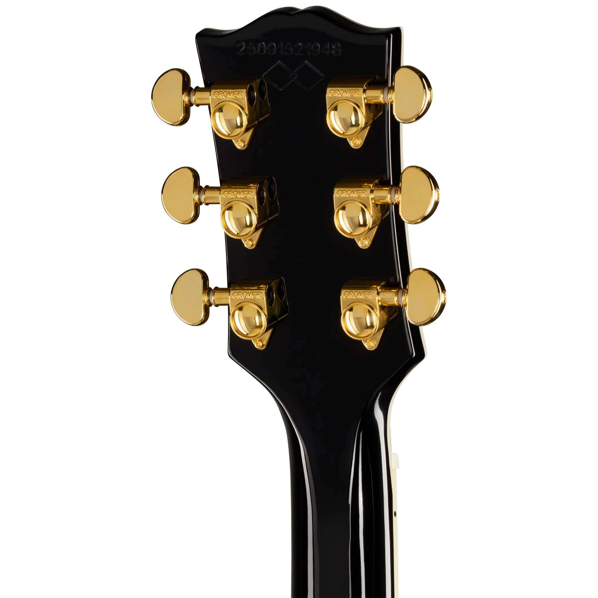 Epiphone Inspired by Gibson Custom Les Paul Custom Electric Guitar in Sedona Burst - ECLPCSDGH-Headstock-Back.jpg