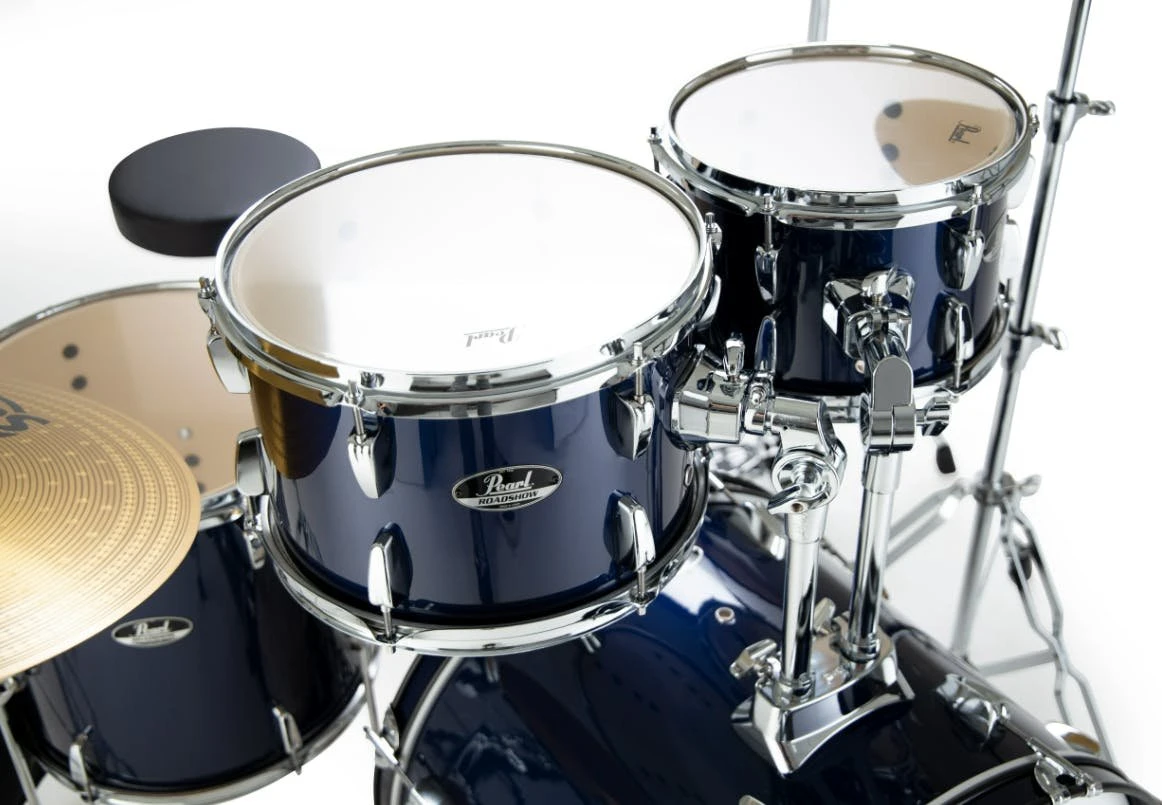 Pearl Roadshow 18" Acoustic Drum Kit in Royal Blue Metallic - 517714-PEARL 1.jpg