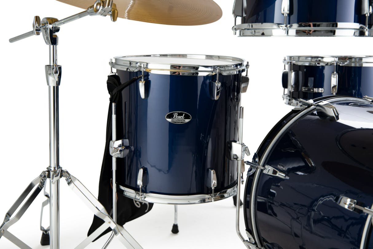 Pearl Roadshow 18" Acoustic Drum Kit in Royal Blue Metallic - 517716-PEARL 3.jpg