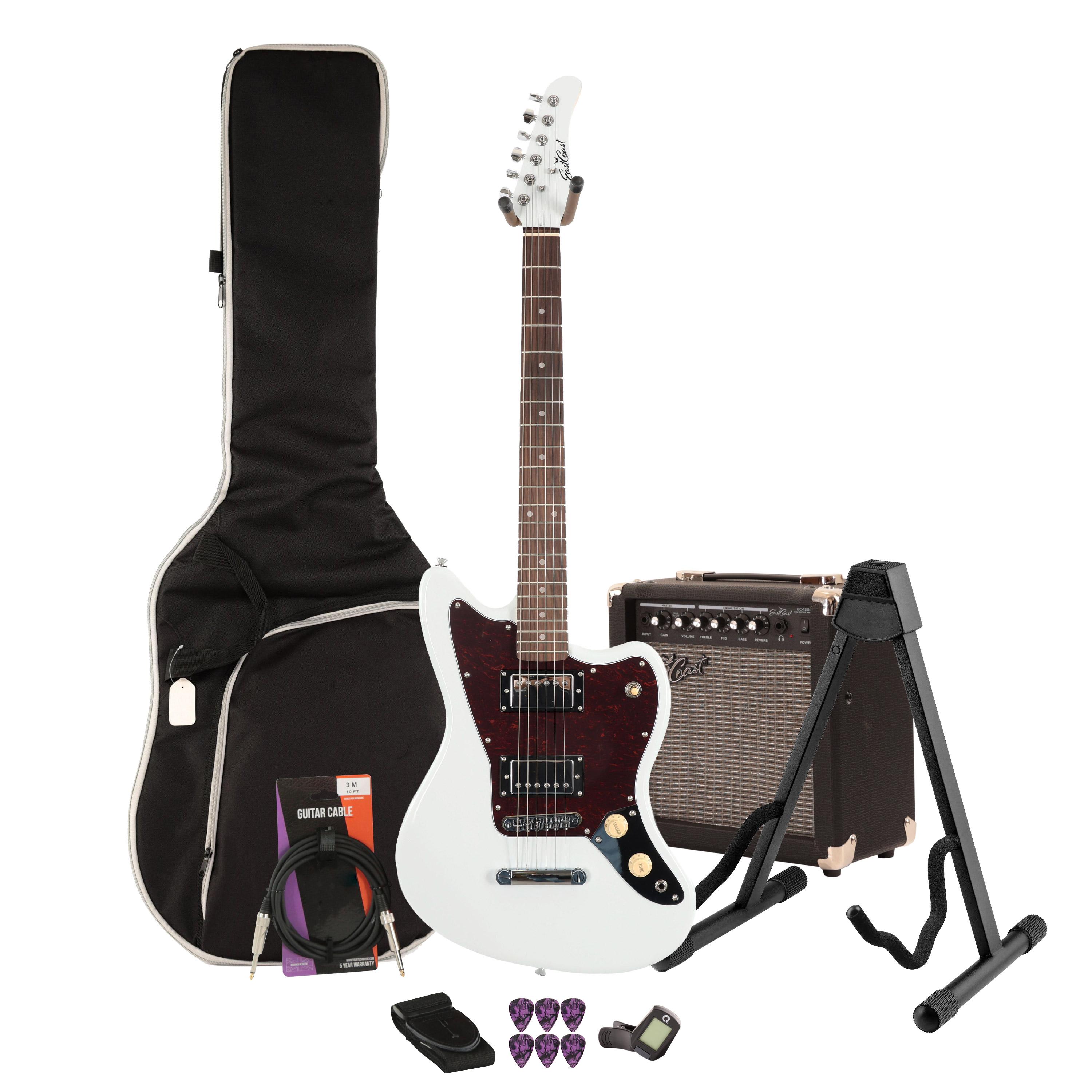 Eastcoast JG White Electric Guitar 15W Amp Bundle - _BUN-EC-JG-WHT15-1.jpg