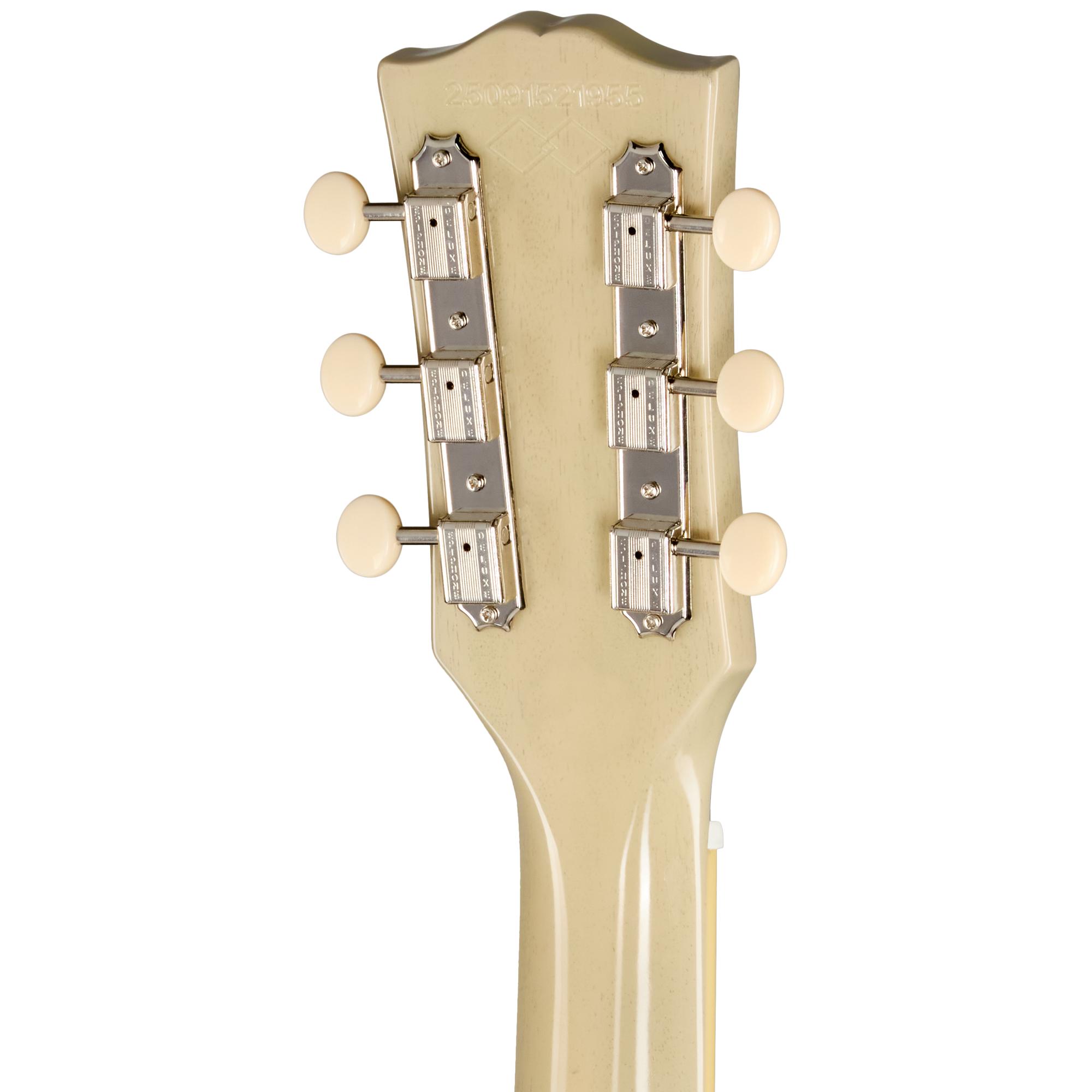 Epiphone Inspired by Gibson Custom 1960 Les Paul Special Double Cut Reissue Electric Guitar in TV White - ECLSR0TWNH-Headstock-Back.jpg