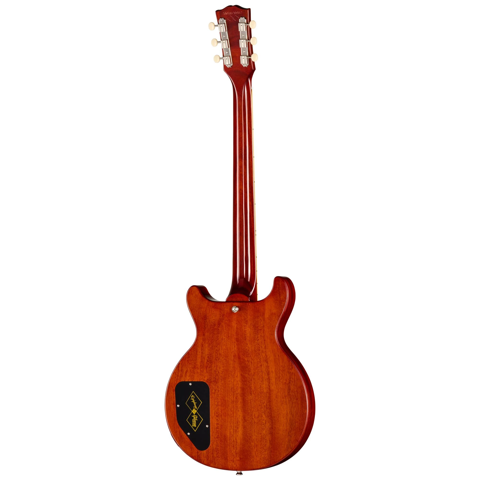 Epiphone Inspired by Gibson Custom 1960 Les Paul Special Double Cut Reissue Electric Guitar in Cherry Red - ECLSR0CRNH-Back.jpg