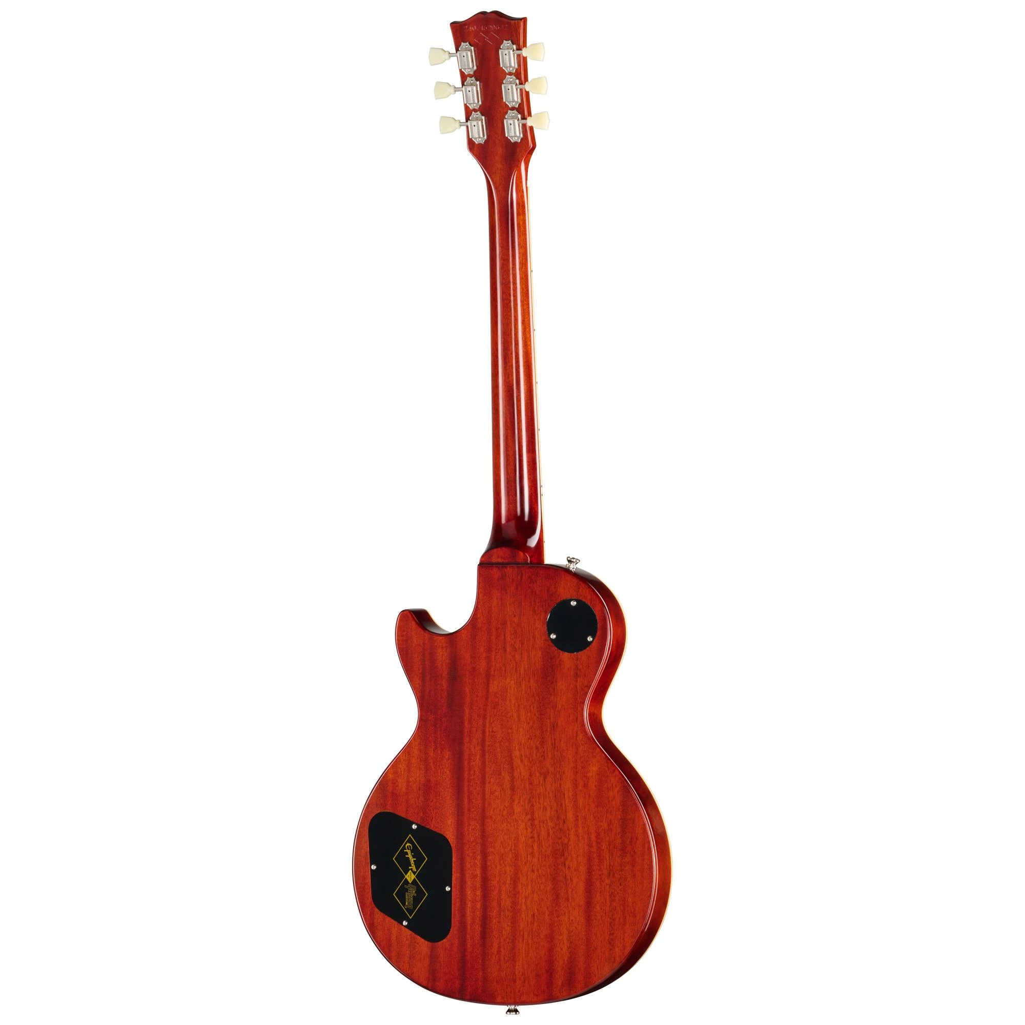 Epiphone Inspired by Gibson Custom 1959 Les Paul Standard Reissue Electric Guitar in Dark Burst - ECLPR9DKNH1-Back.jpg