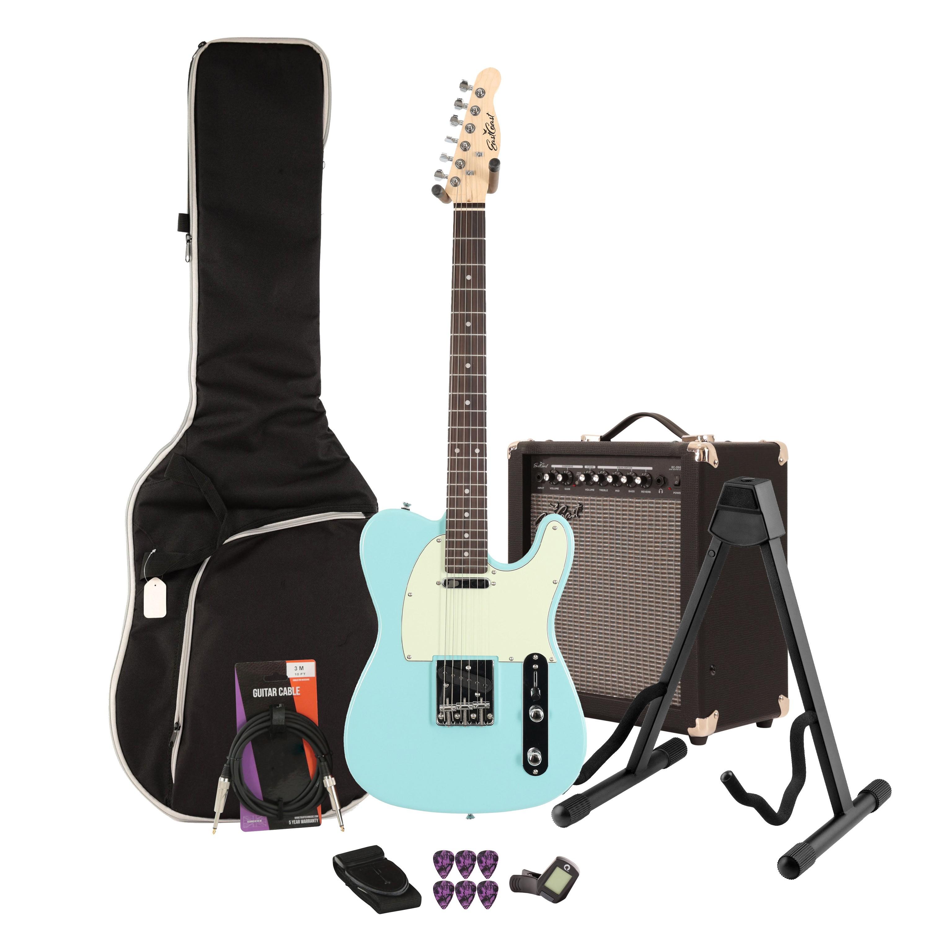 Eastcoast T1 Daphne Blue Electric Guitar 35W Amp Bundle - _BUN-EC-T1-DPB35-1.jpg