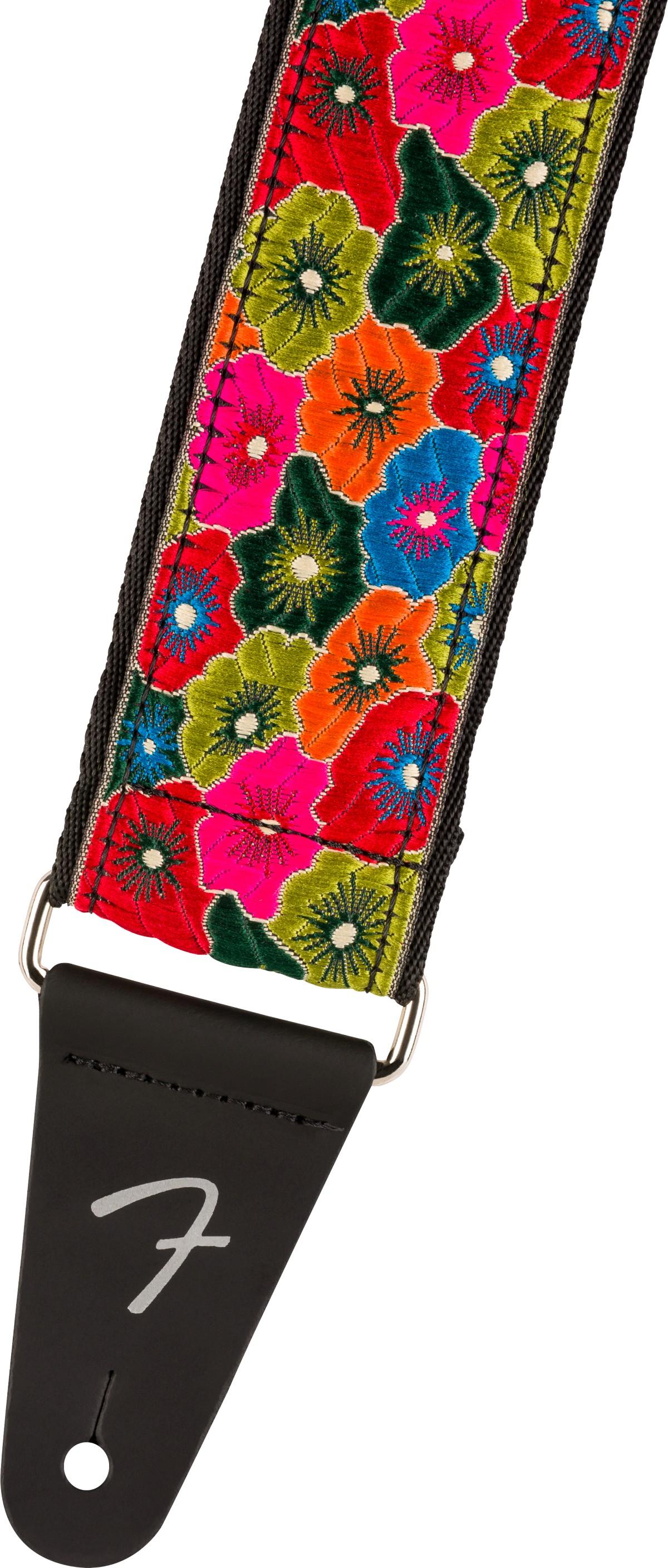 Fender Wild Bloom 2 Inch Guitar Strap in Green - 0990639054-1.jpg