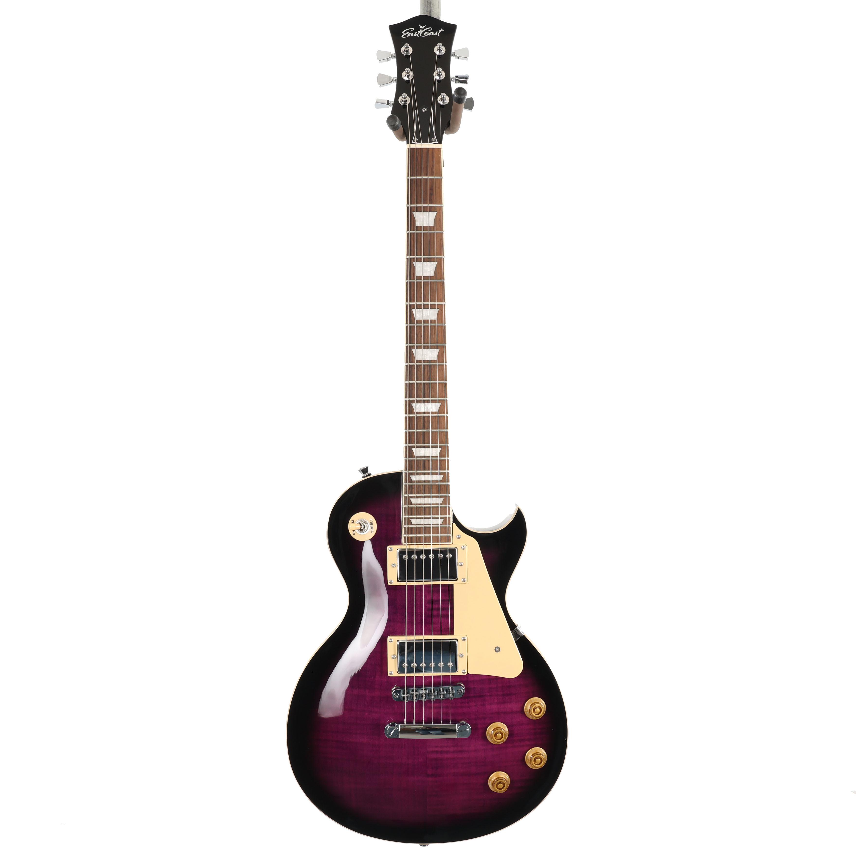 Eastcoast L1 Amethyst Burst Electric Guitar Multi-FX & Modelling Bundle with Accessories - EC-L1-ABS (2).jpg