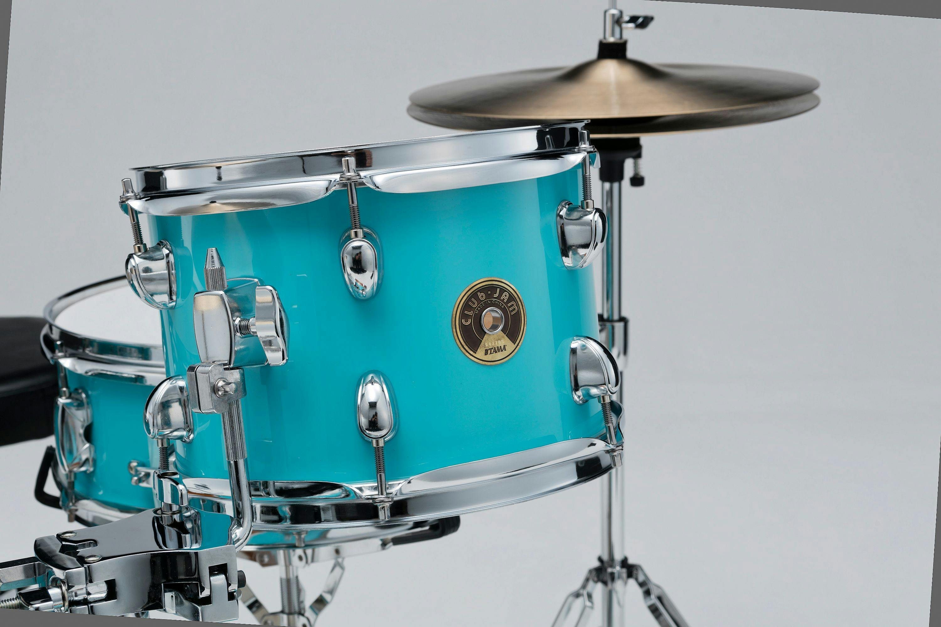 Tama Club Jam 4pc Shell Pack in Aqua Blue w/ Hardware - 284056-LJK48H4_AQB_3.jpg
