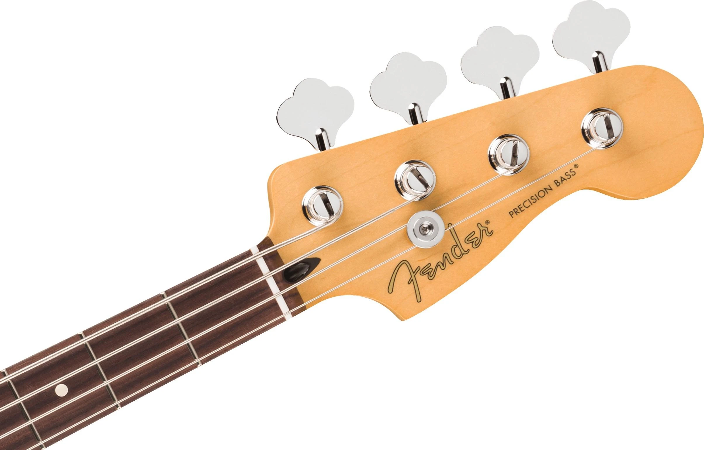 Fender 75th Anniversary Player II Precision Bass Guitar in Daphne Blue - 0146470504-Headstock.jpg