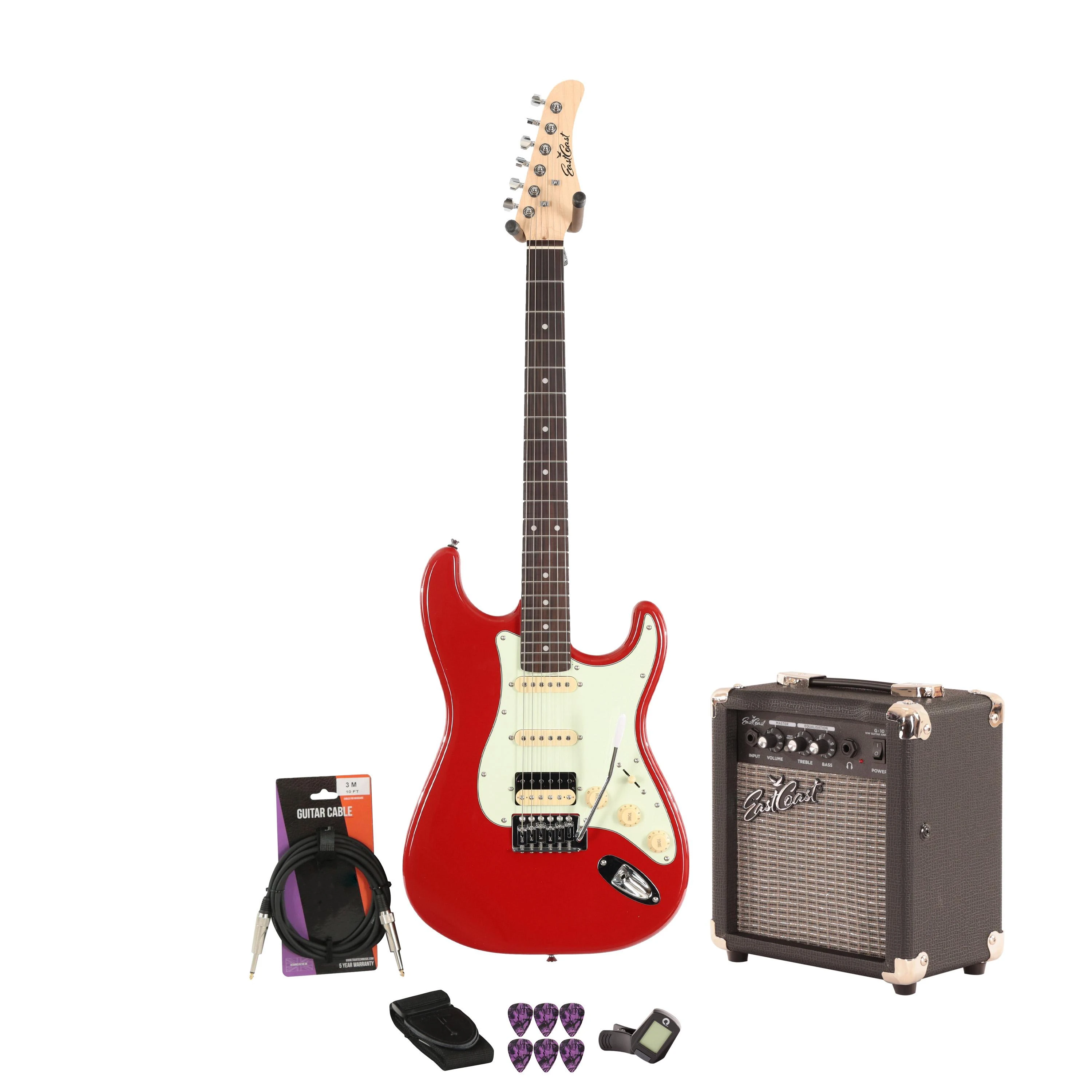 Eastcoast ST2 Hot Rod Red 10w Amp Guitar Bundle - BUN-EC-ST2-HRR10.jpg