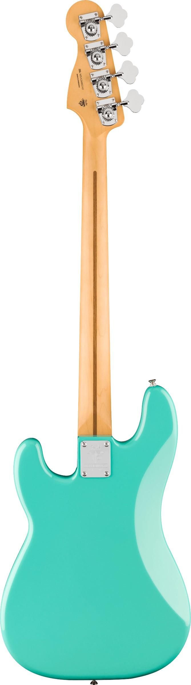 Fender 75th Anniversary Player II Precision Bass Guitar in Seafoam Green - 0146470549-Back.jpg
