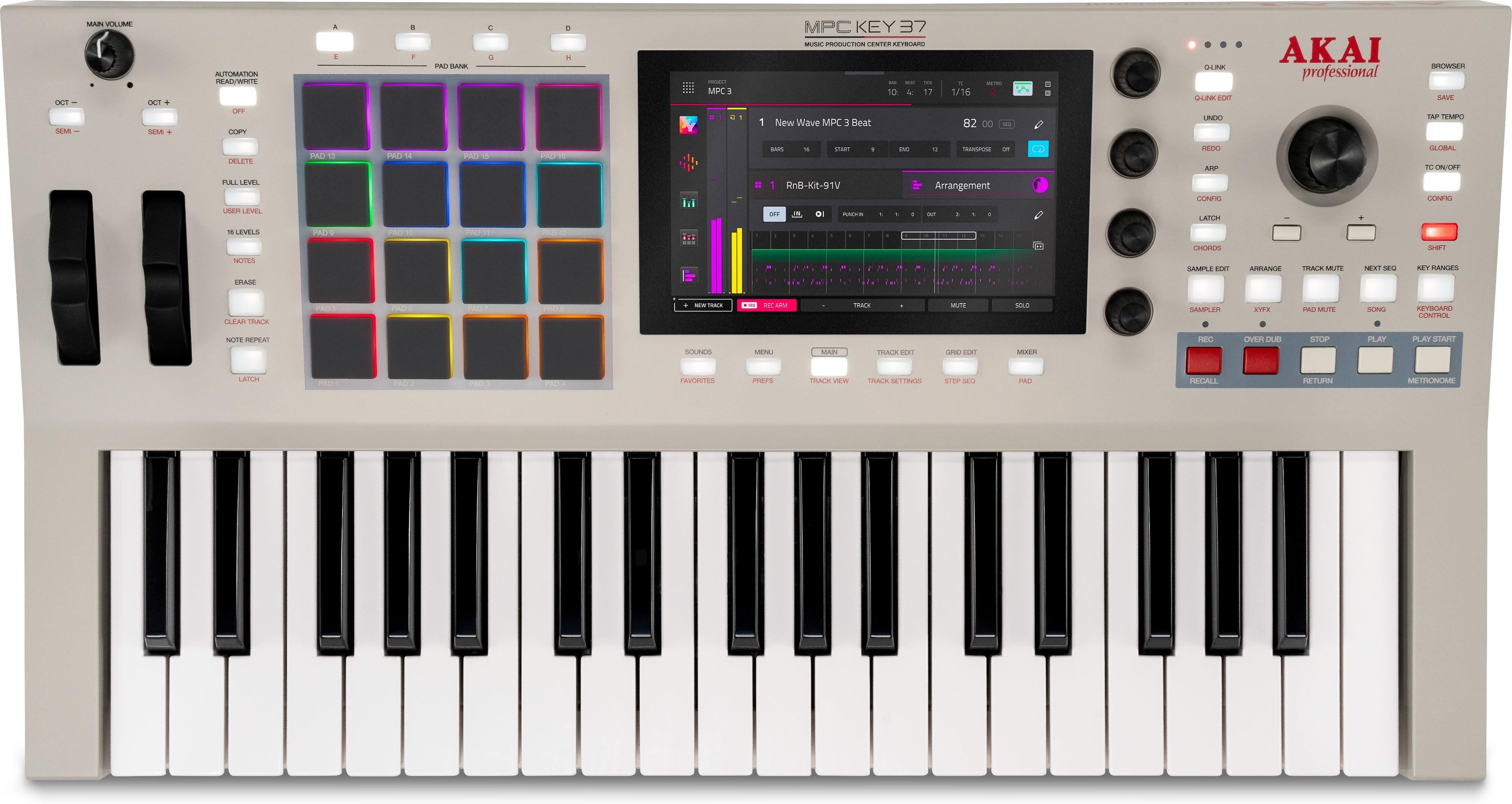 Akai MPC Key 37 GEN2 Sampler & Workstation Keyboard - MPCKEY37GEN2XUK (1).jpg