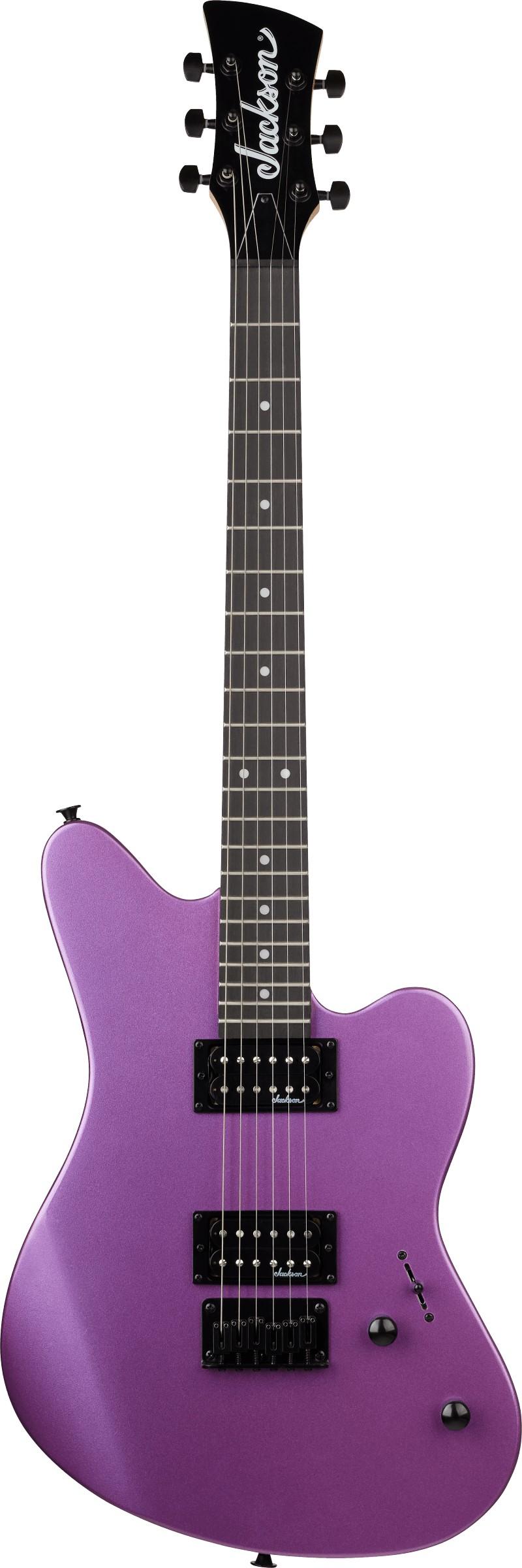 Jackson JS Series Surfcaster JS22 HT Electric Guitar in Purple Metallic - 2912821552-Front.jpg