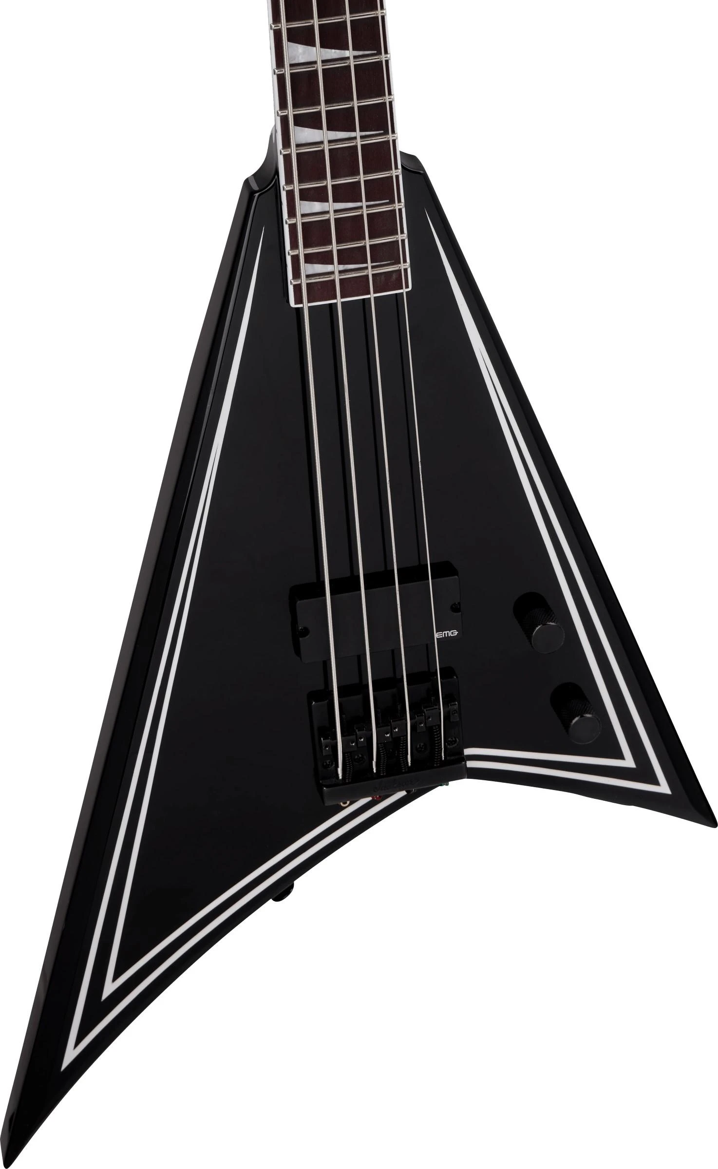 Jackson X Series RRB IV Rhoads Bass Guitar in Black with White Pinstripes - 2919999599-Pickup.jpg
