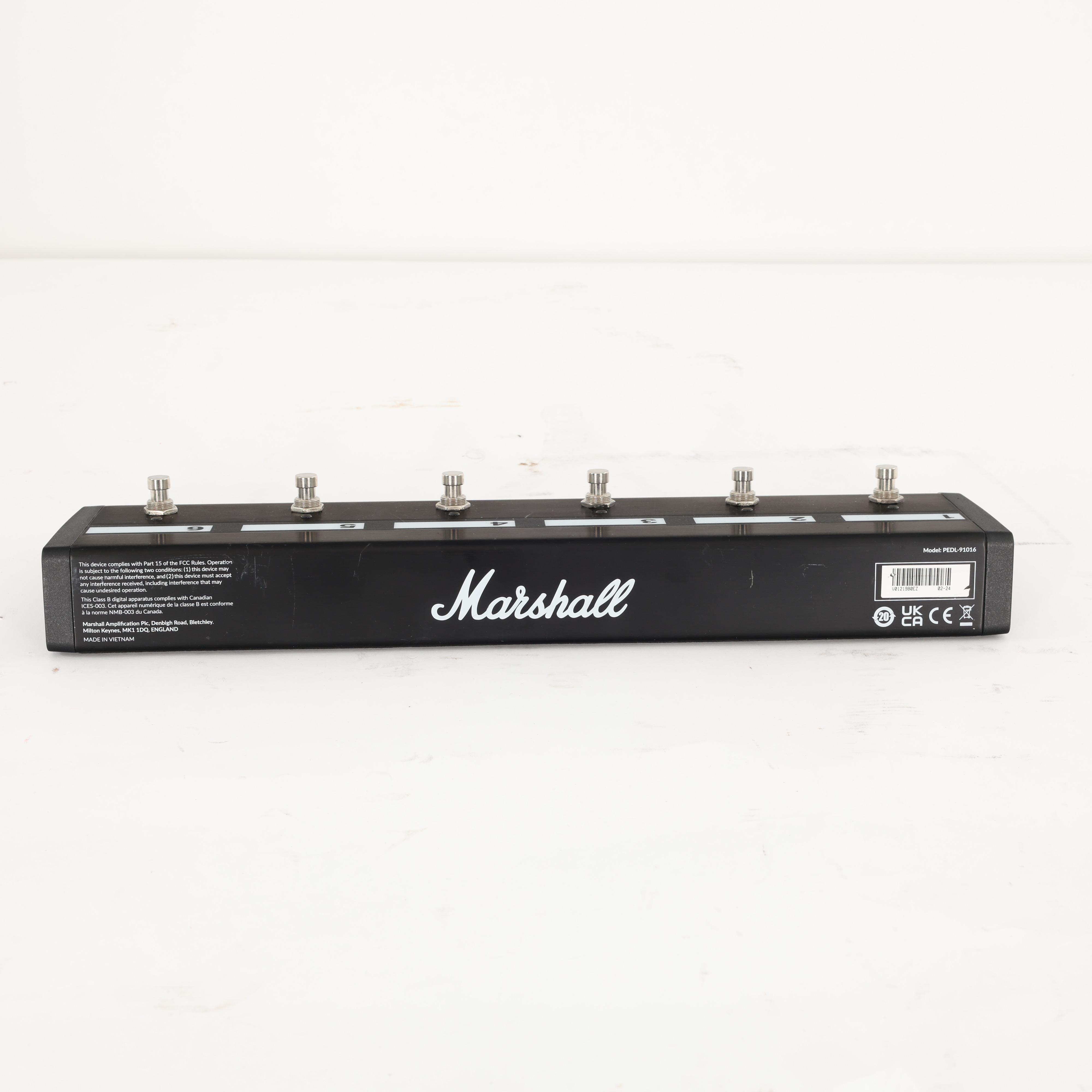 Second Hand Marshall PEDL-91016 Amplifier Footswitch 332 - SH-141-6332 (5).jpg