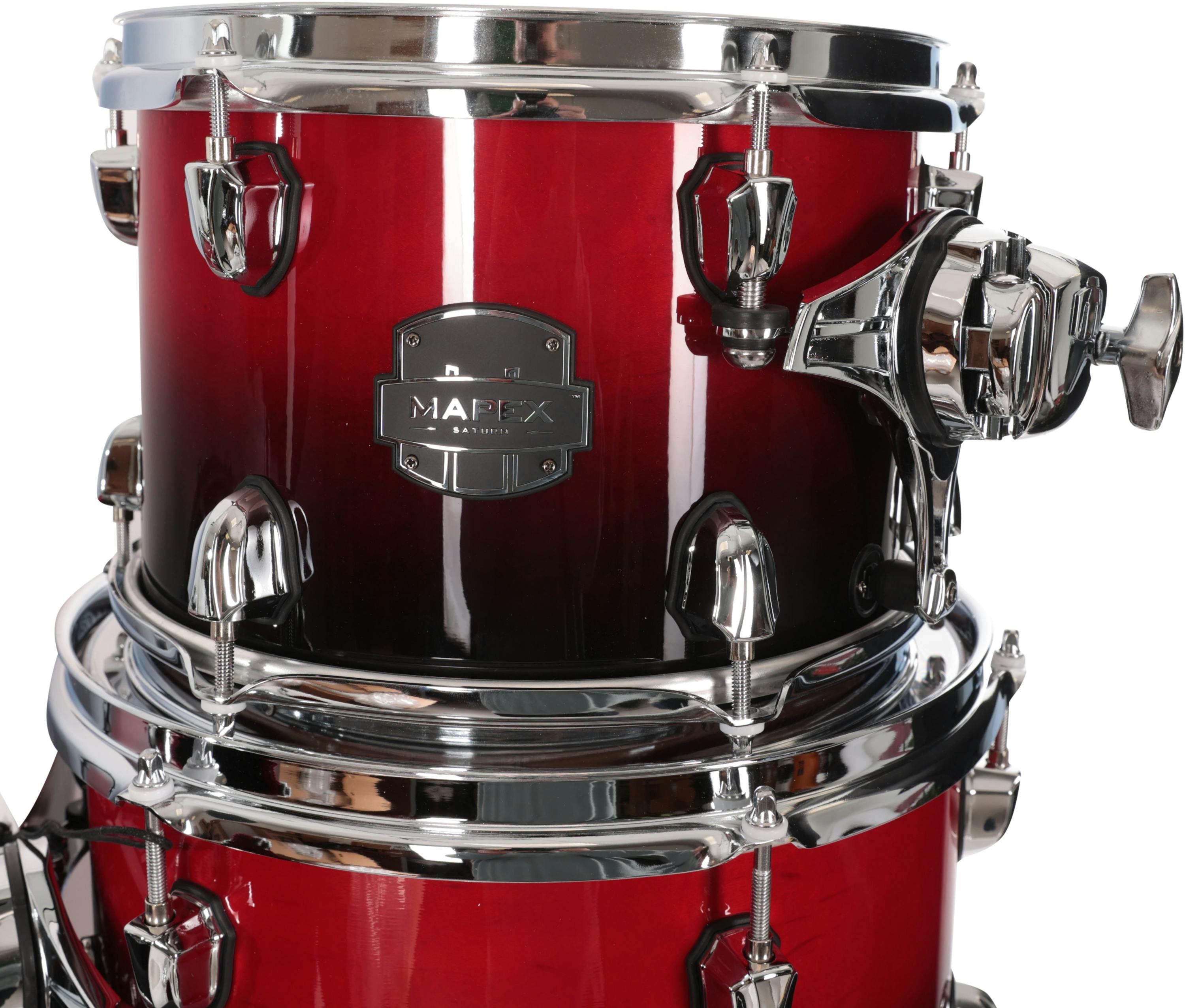 Mapex Saturn Classic 20" Fusion Drum Kit in Scarlet Fade - SR504X-RQ-SR504X-RQ_2.jpg
