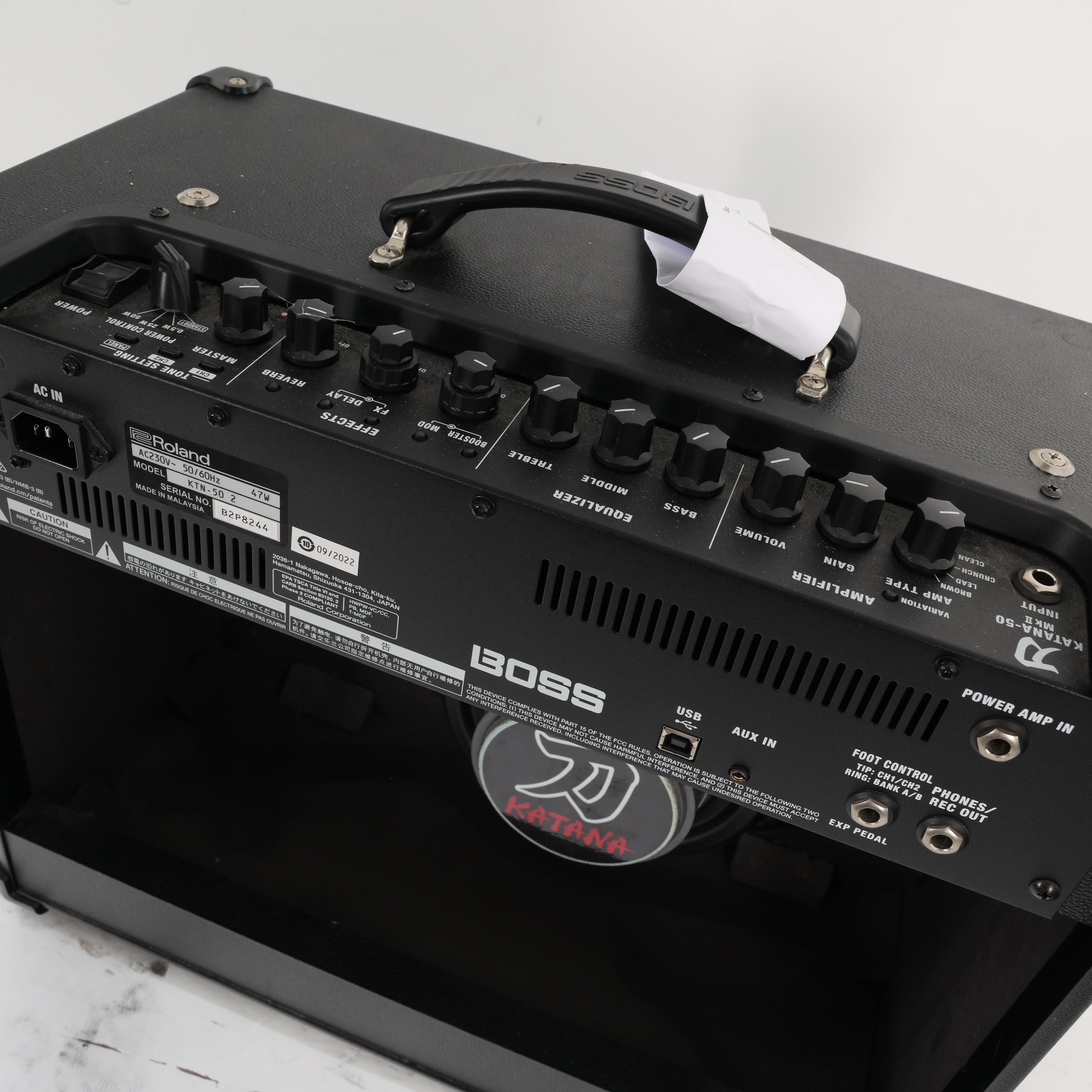 Second Hand Boss Katana 50 MK II Combo Amp 549 - SH-114-2549 (7).jpg