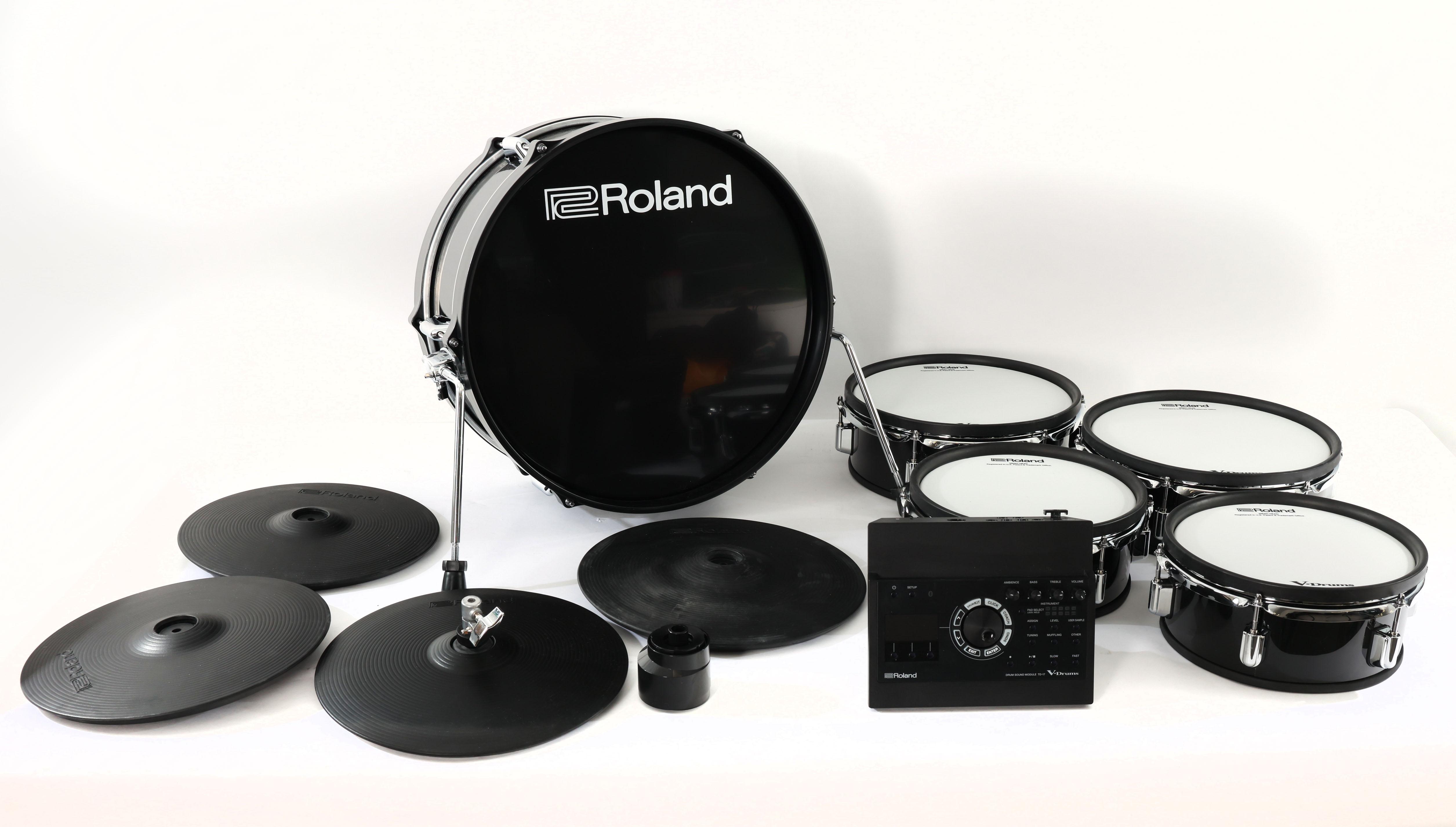 Second Hand Roland VAD306 Drumkit with, hi hat stand, stool and throne 009 - SH-168-0009 (4).jpg