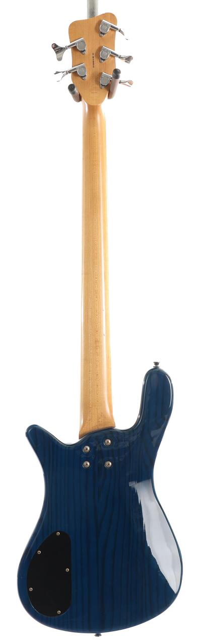 Second Hand 2002 Warwick 5 String Rockbass Standard Streamer in Blue 047 - SH-221-0047 (4).jpg