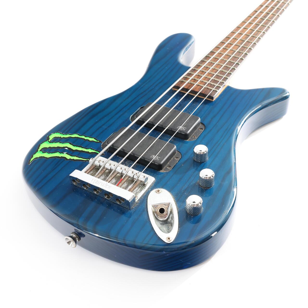 Second Hand 2002 Warwick 5 String Rockbass Standard Streamer in Blue 047 - SH-221-0047 (6).jpg