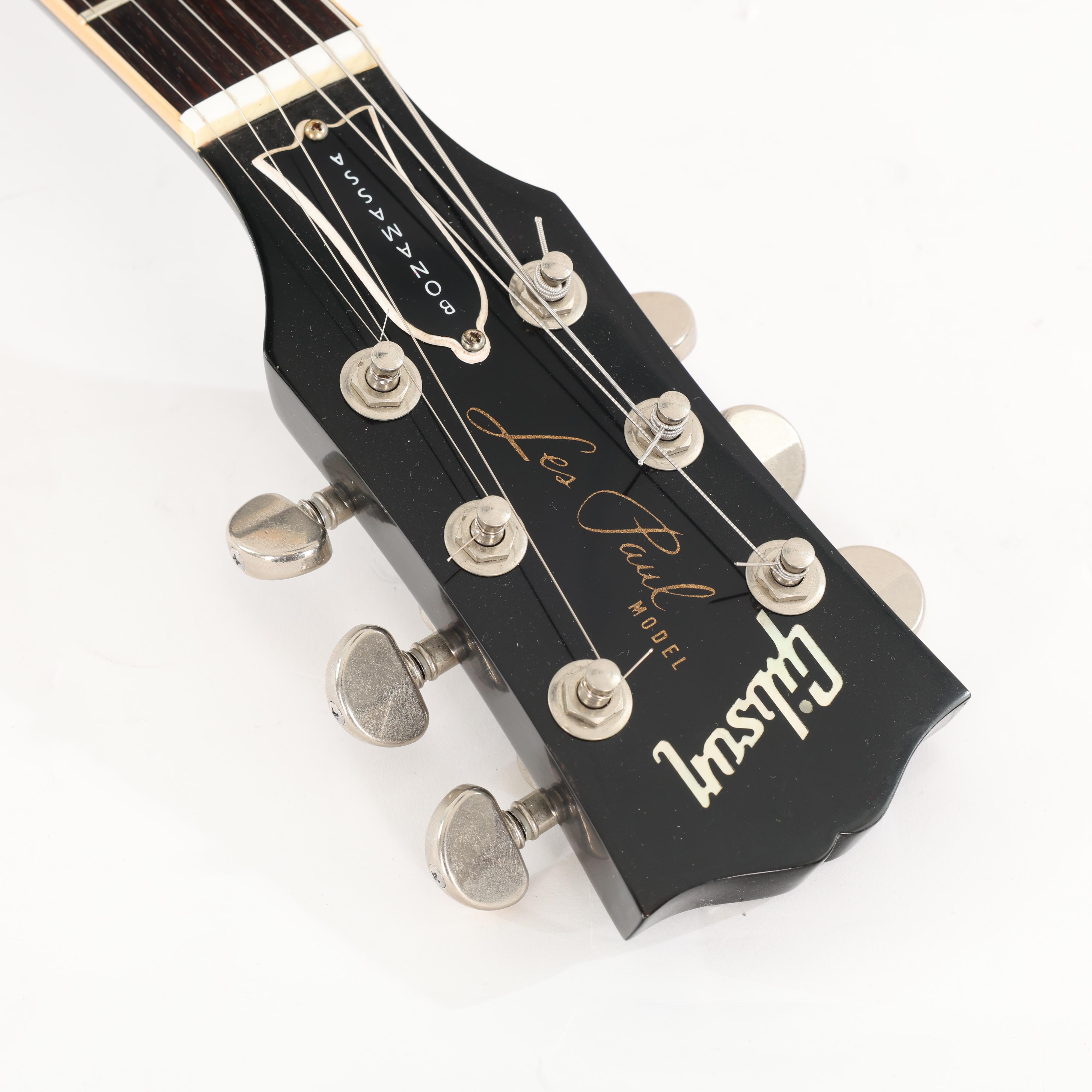Second Hand Gibson Les Paul Custom Shop Bonaburst Joe Bonamassa Signature 539 - SH-114-2539 (12).jpg