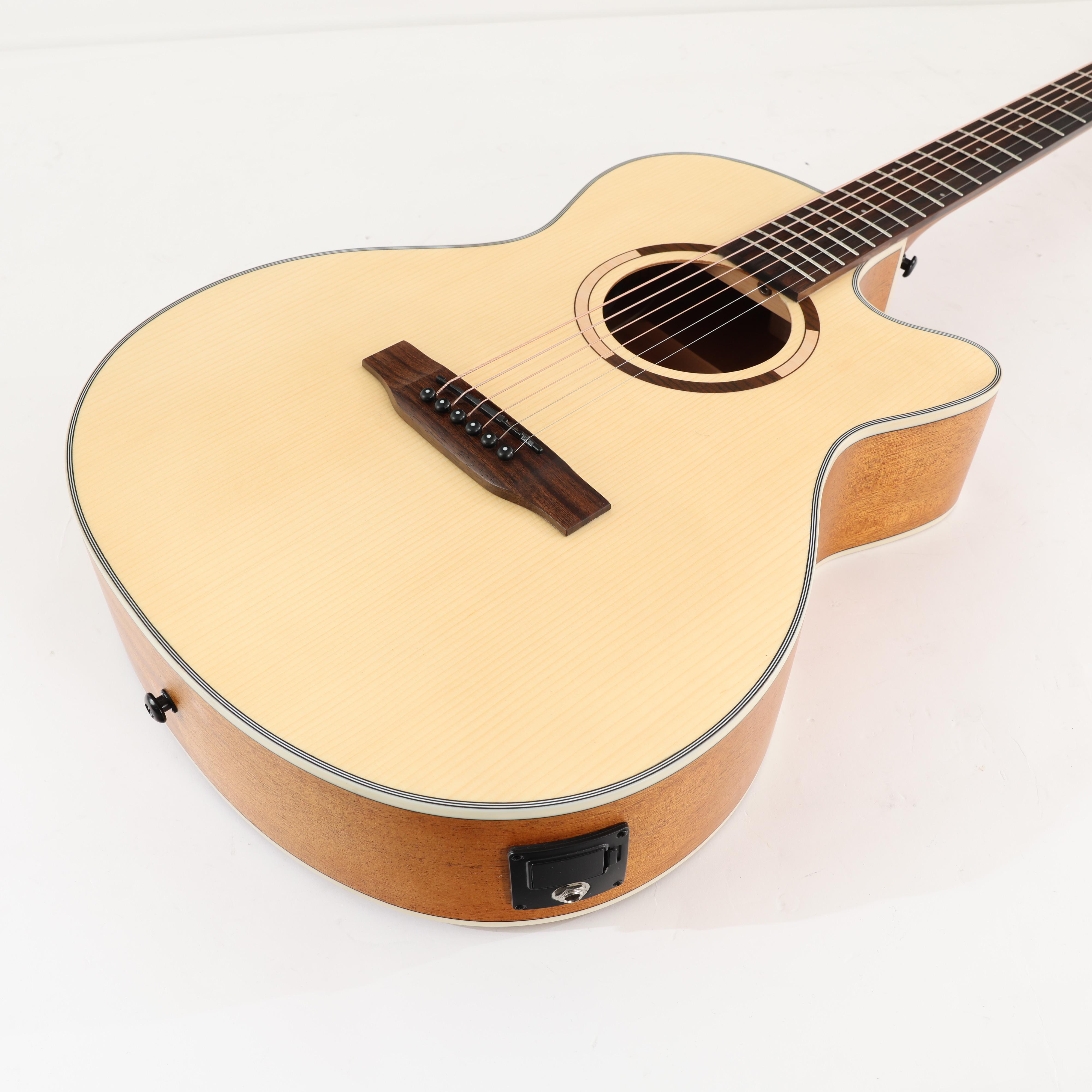 Second Hand Tanglewood TS4CE Strada Super Folk Electro Acoustic in Natural 038 - SH-213-0038 (5).jpg