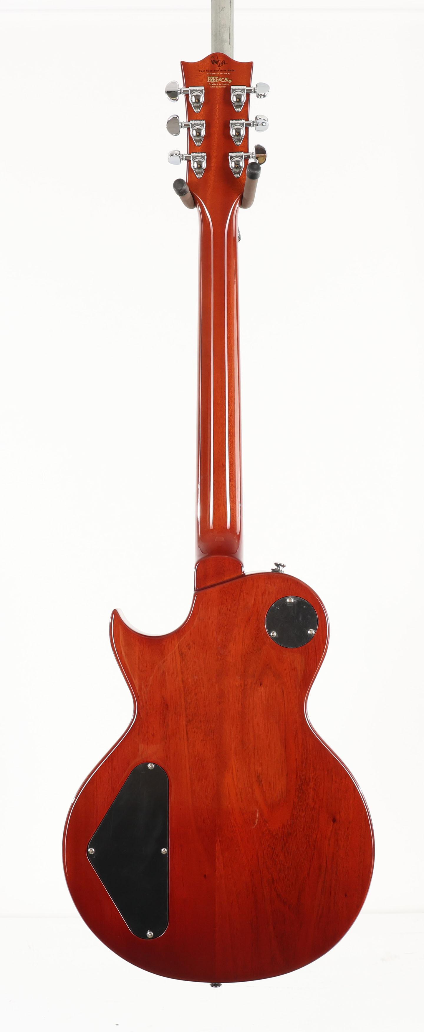 Second Hand Fret-King Eclat Custom Paul Rose Gold Electric Guitar 007 - SH-141-5007 (4).jpg