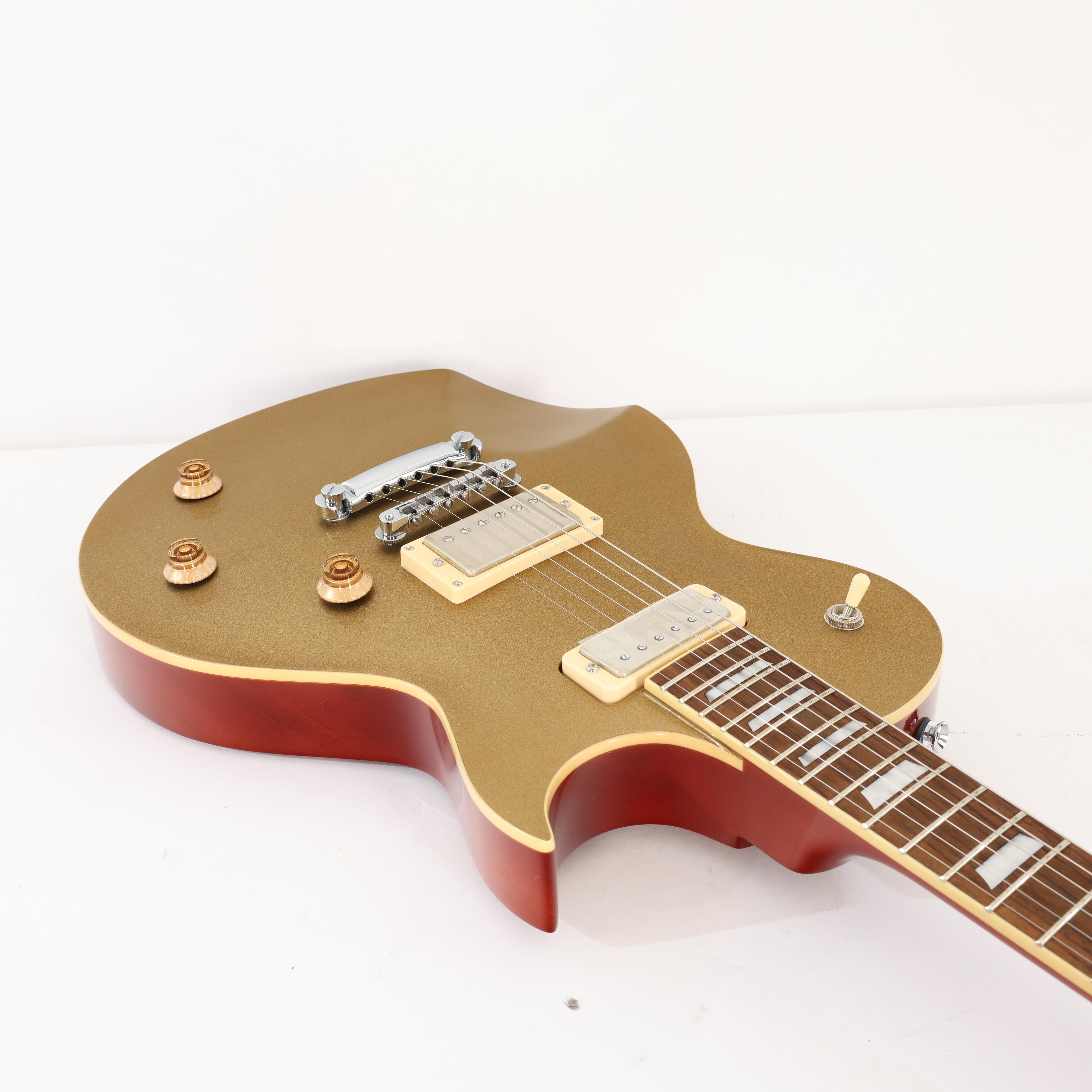 Second Hand Fret-King Eclat Custom Paul Rose Gold Electric Guitar 007 - SH-141-5007 (8).jpg