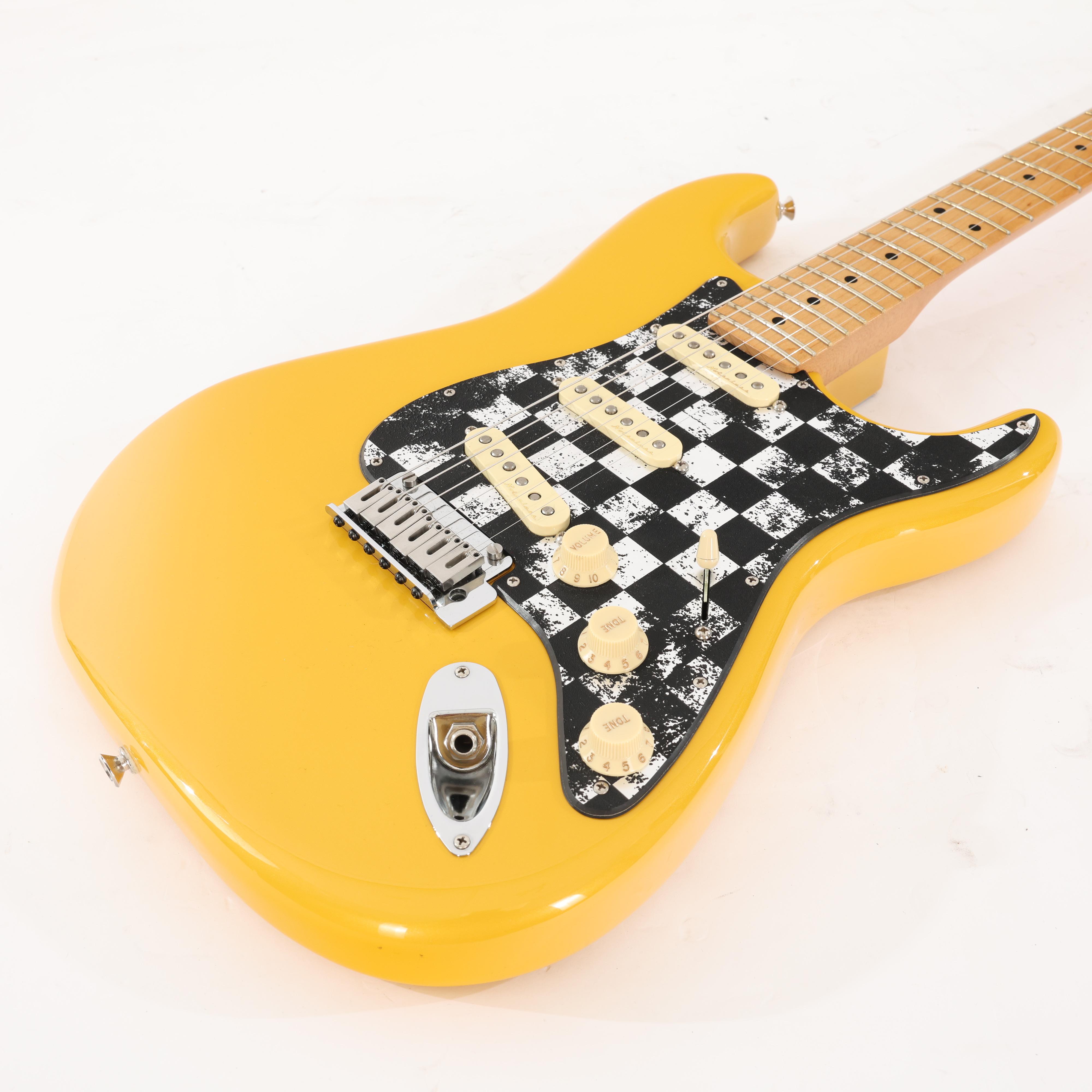 Second Hand Fender Player II Modified HSS Stratocaster in Sunshine Yellow (includes original pickguard) 548 - SH-241-6548 (5).jpg
