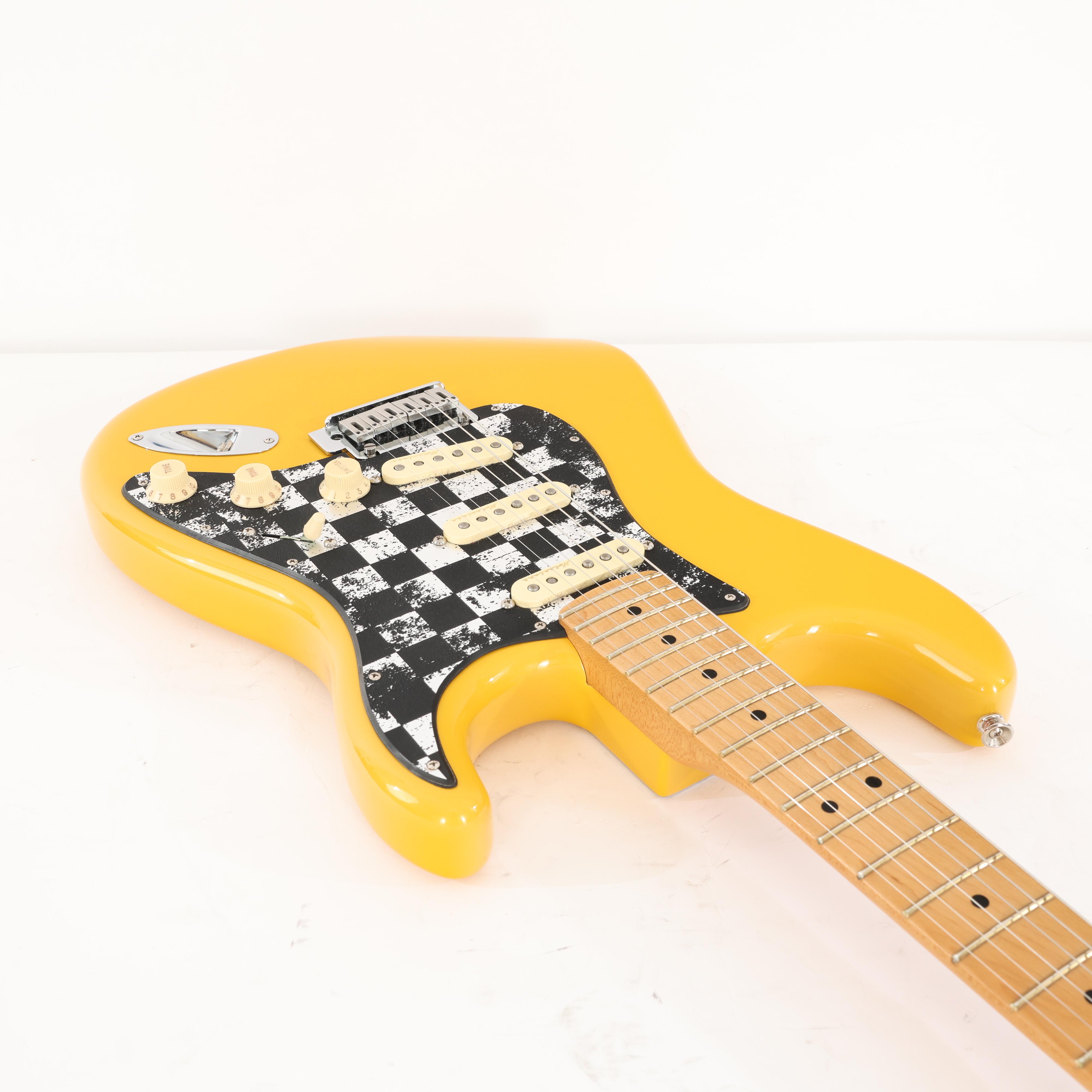 Second Hand Fender Player II Modified HSS Stratocaster in Sunshine Yellow (includes original pickguard) 548 - SH-241-6548 (8).jpg