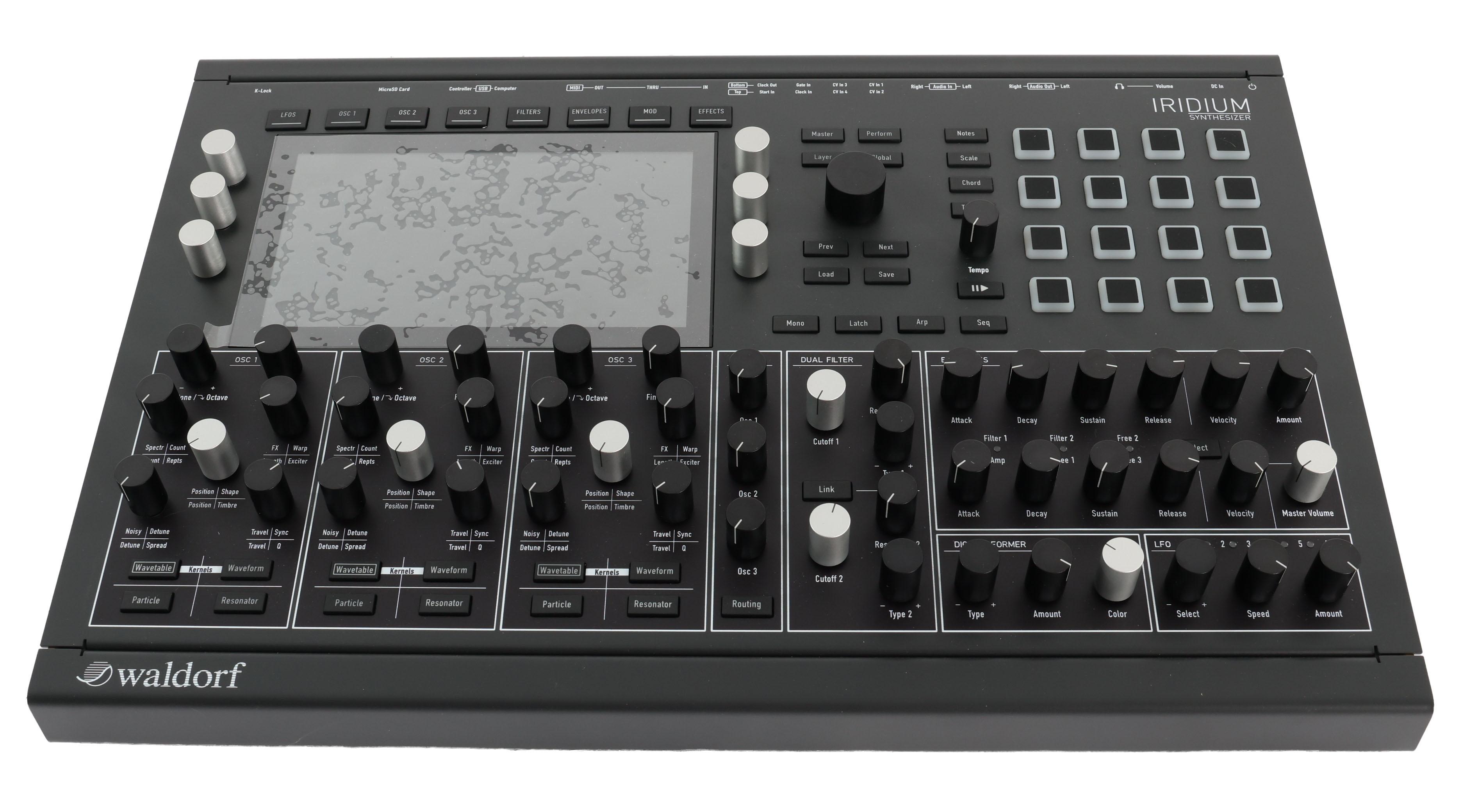 Second Hand Waldorf Iridium Desktop Synthesizer (with decksaver) 763 - SH-204-1763 (2).jpg