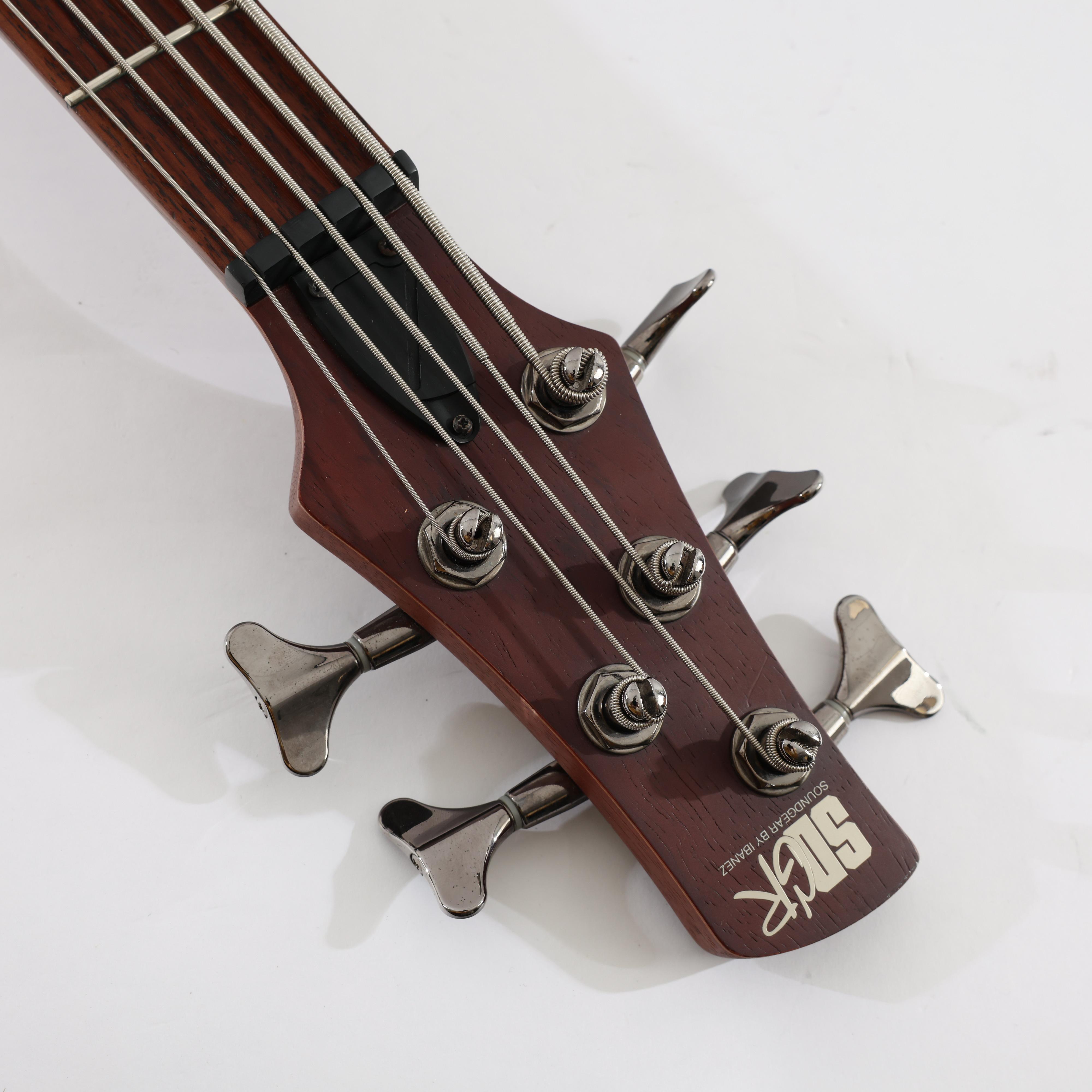 Second Hand Ibanez SR505 5-String Bass in Mahogany Brown 434 - SH-241-6434 (11).jpg
