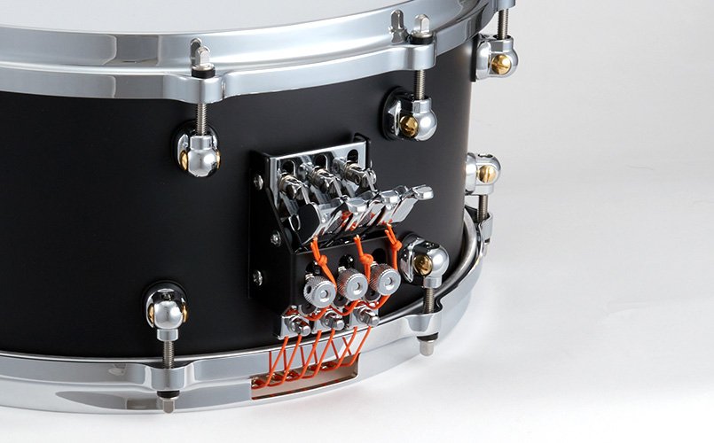 Pearl Dennis Chambers 2023 Signtaure Snare in Matte Black - DC1465SC (7).jpg
