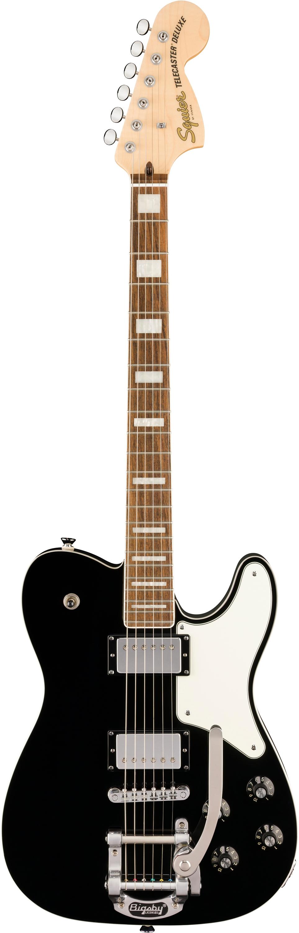 Squier Paranormal Troublemaker Telecaster Deluxe in Black - 0377065506_sqr_ins_frt_1_rr.jpg