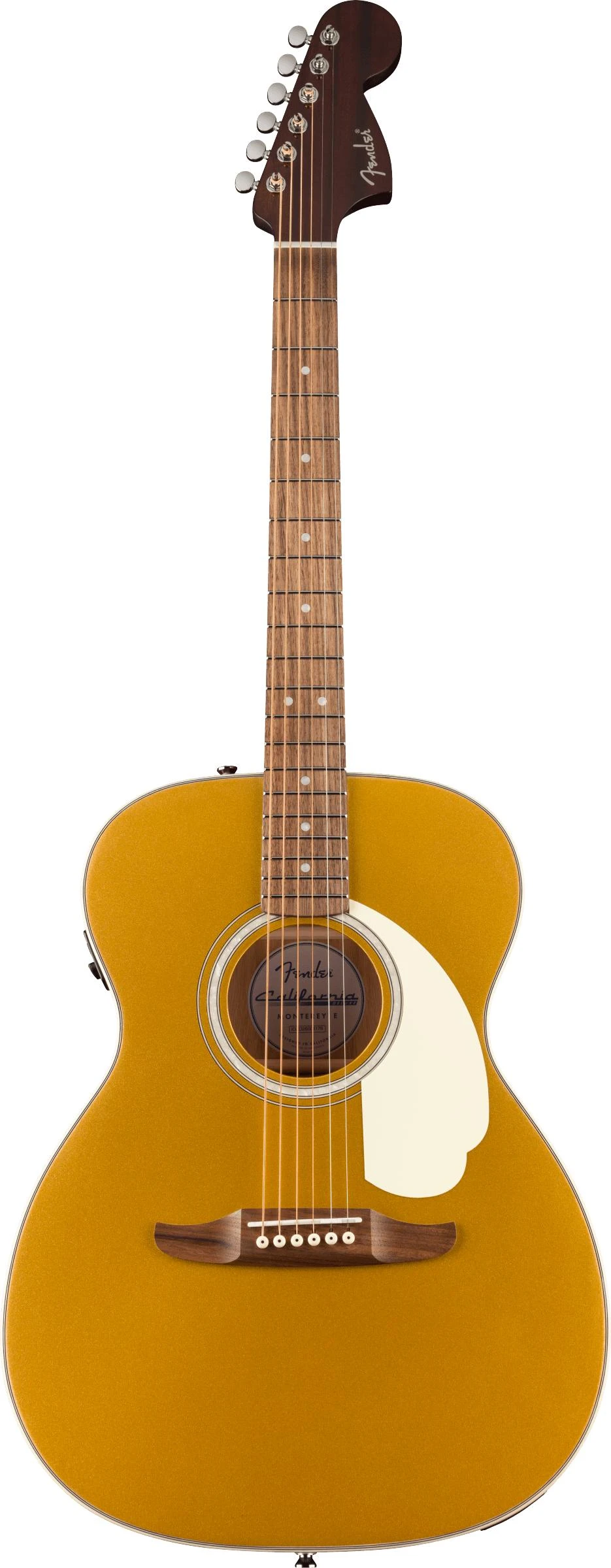 Fender California Deluxe Monterey Electro Acoustic Guitar in Aztec Gold - 0974651578_fen_ins_frt_1_rr.jpg