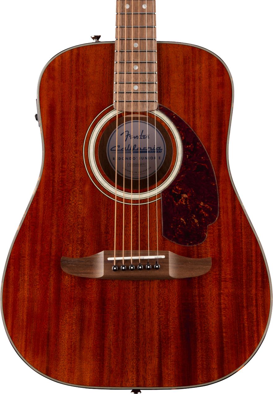 Fender California Deluxe Redondo Junior Electro Acoustic Guitar Mahogany  - 0974542521_fen_ins_frt_1_rr cropped.jpg