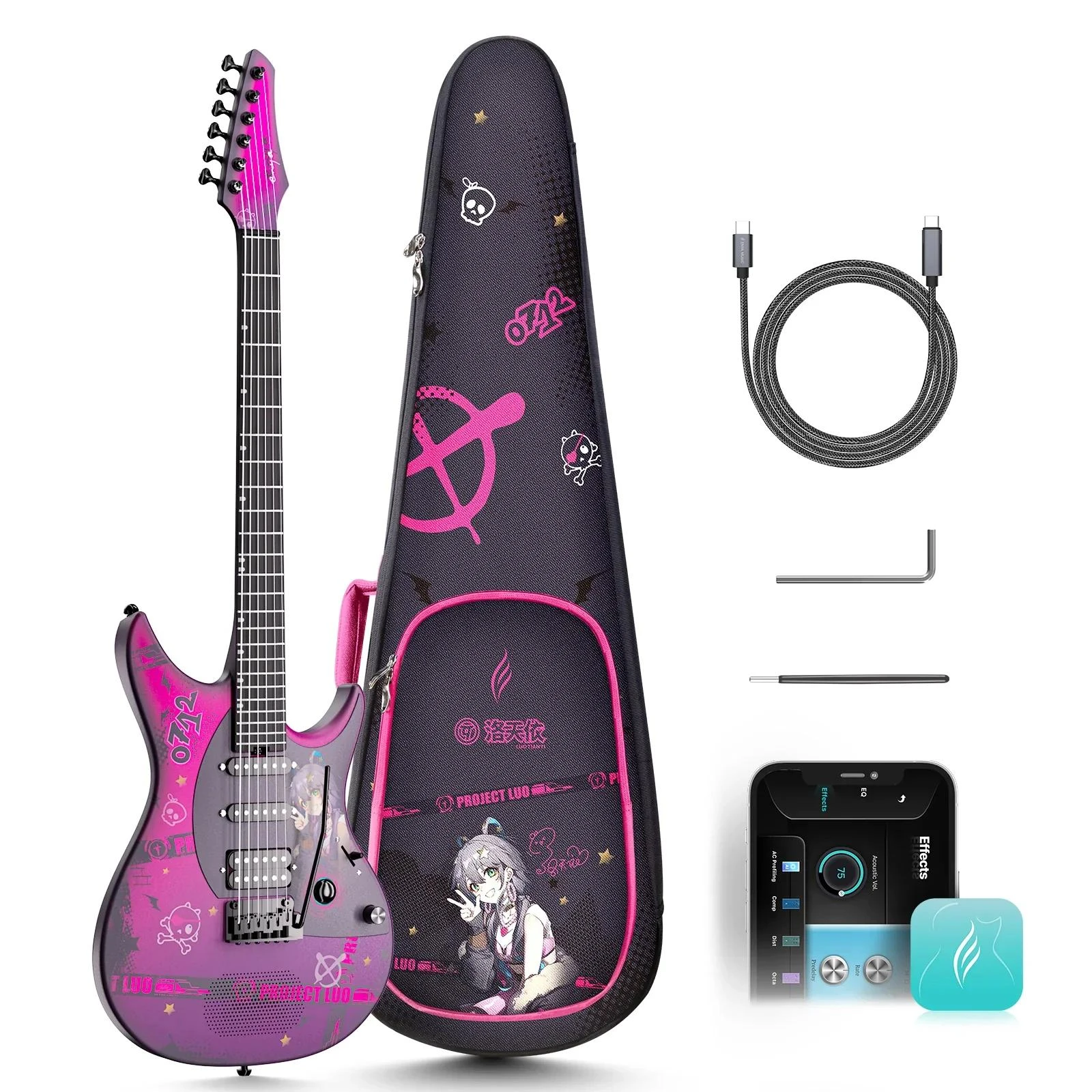 Enya Inspire Luo Tianyi Signature Electric Smart Guitar - INSPIRE-LTY-3.jpg