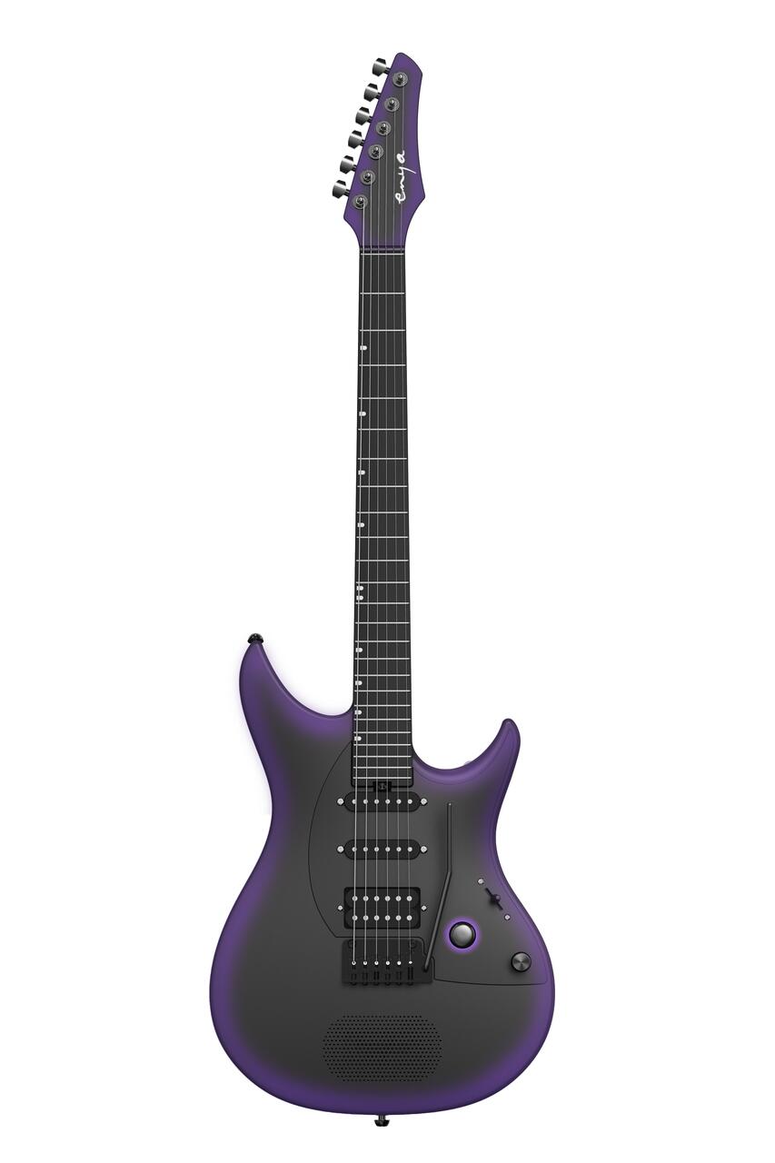 Enya Inspire Electric Smart Guitar in Royal Purple - Royal-Purple-4.jpg