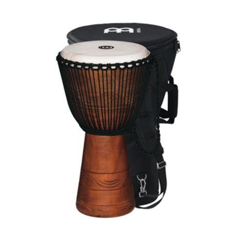 Meinl 13" Water Rhythm Djembe in Brown w/ bag - 60426-tmp4E4F.jpg