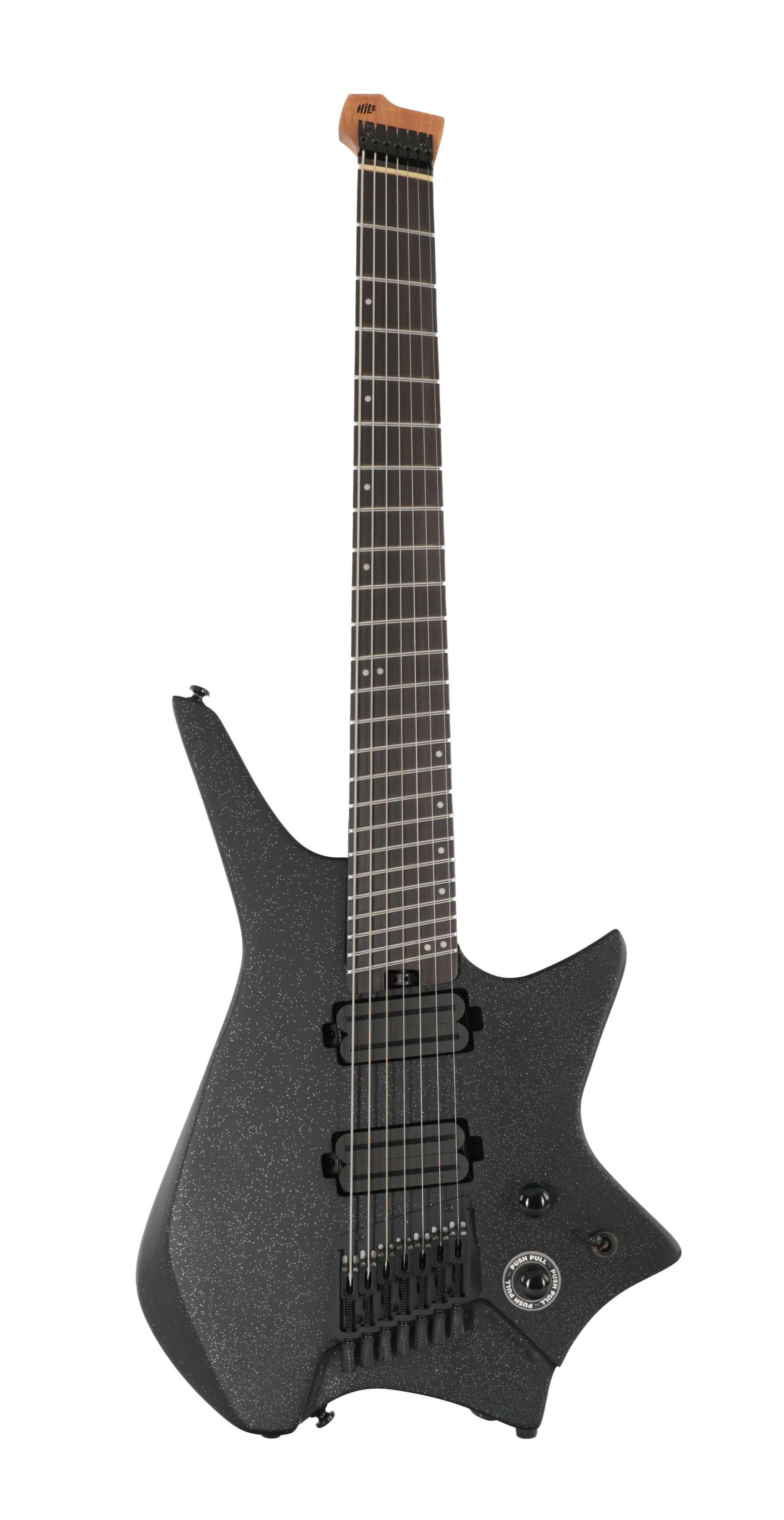 B Stock : HILS HZ7 Headless Multi-Scale 7-String Electric Guitar In Satin Galaxy Black - 007 - B-HZ7SGB-0007 (3).jpg