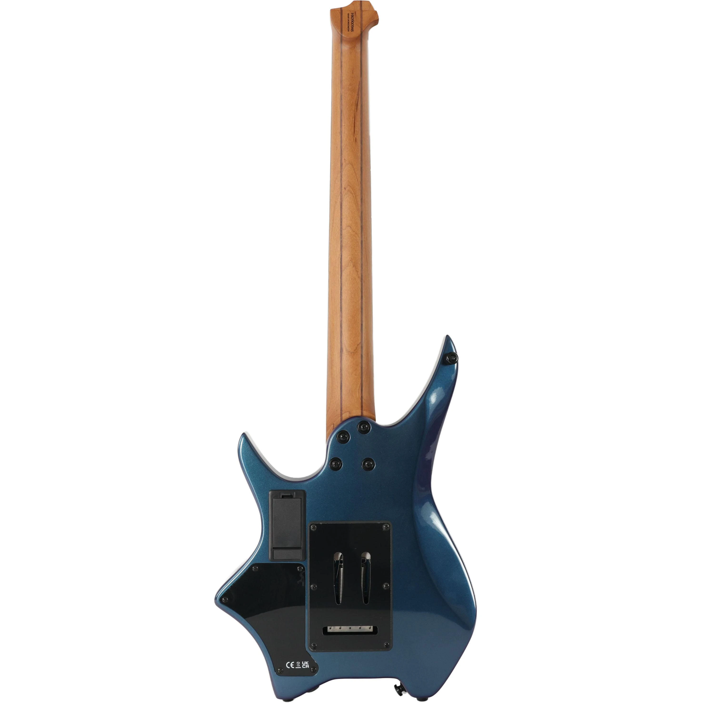 B Stock : HILS HN6 Next Series Headless Electric Guitar in Ultra Violet Chameleon - 014 - HN6G-NS-UV-Photo-Back.jpg