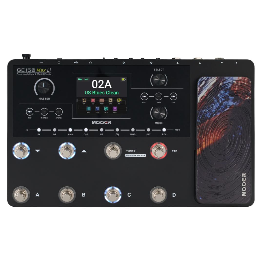 Mooer GE150 Max Li Rechargeable Multi FX Guitar Pedal - Andertons