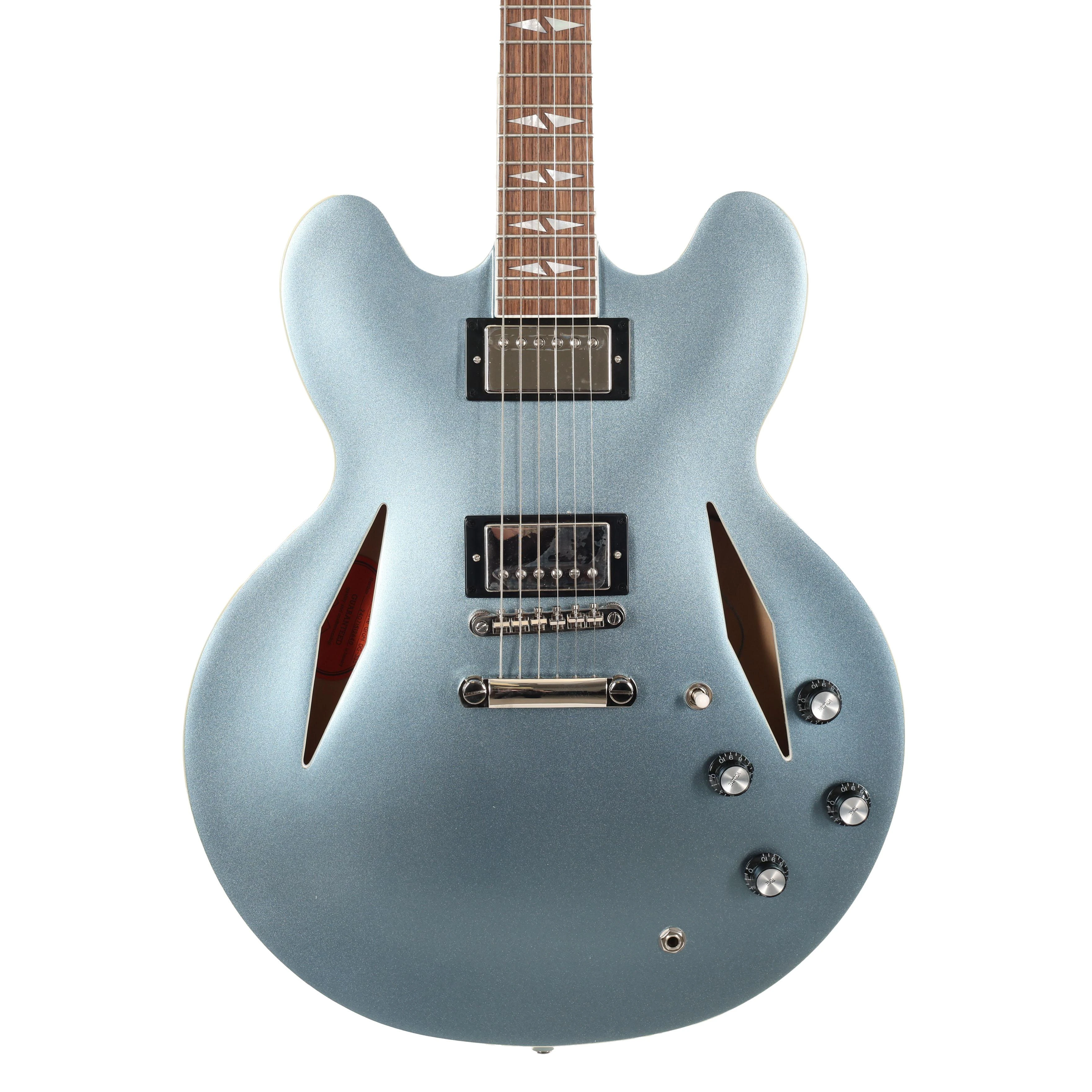 B Stock : Epiphone Artist Dave Grohl Signature DG-335 Semi-Hollow Electric Guitar in Pelham Blue - 013 - B-EIGCDG335-0013 (2).jpg