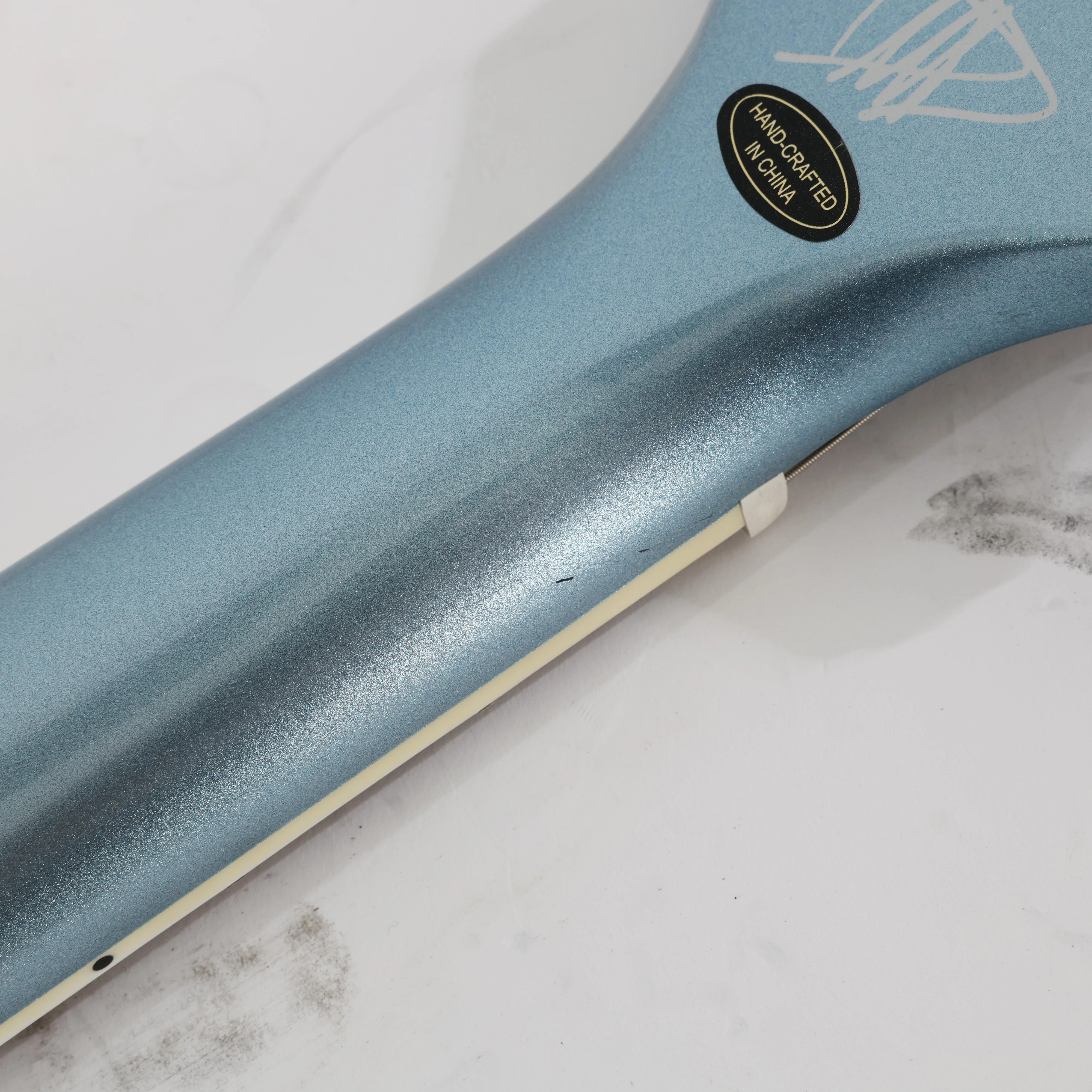 B Stock : Epiphone Artist Dave Grohl Signature DG-335 Semi-Hollow Electric Guitar in Pelham Blue - 013 - B-EIGCDG335-0013 (11).jpg