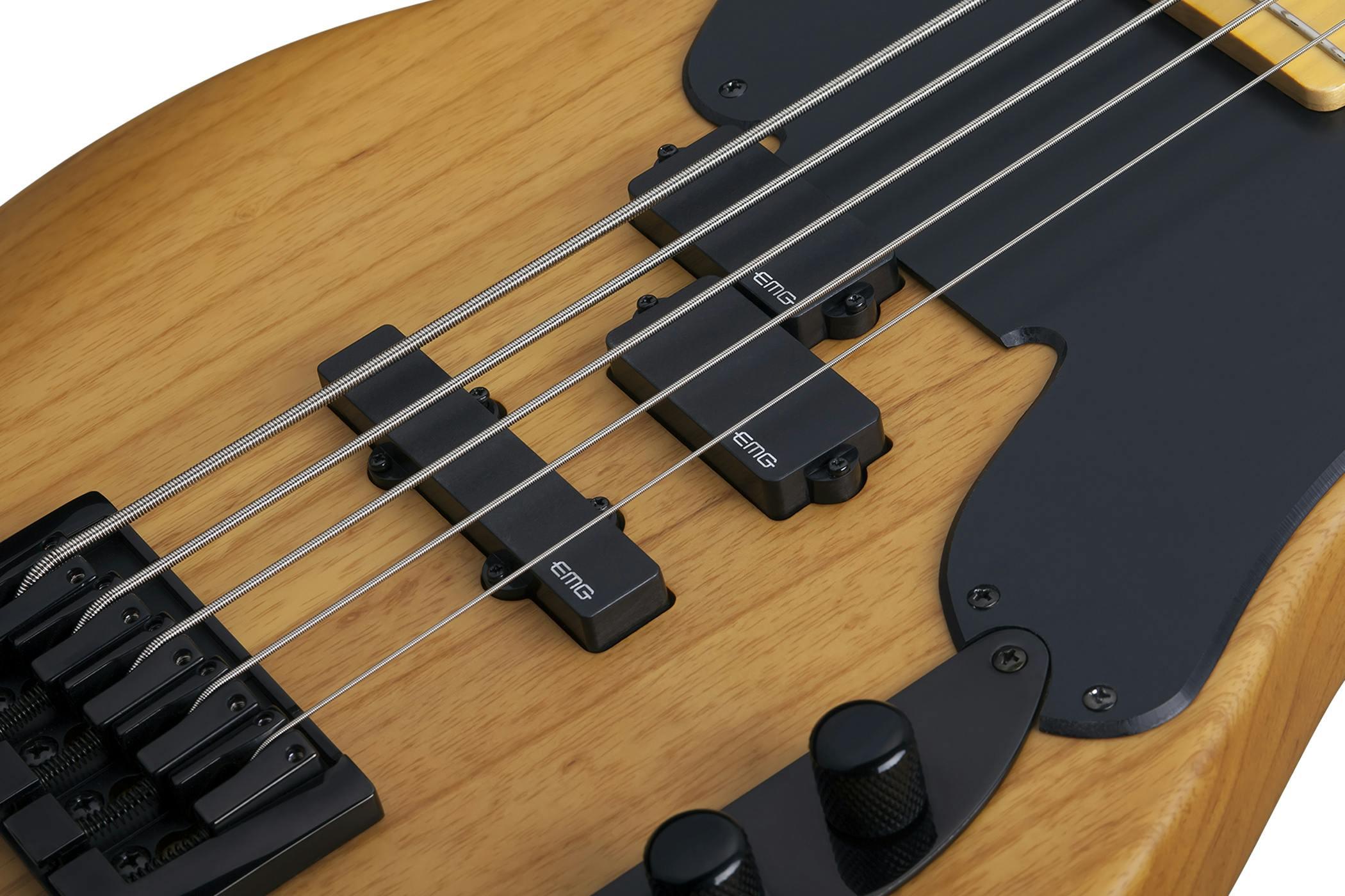 B Stock : Schecter Model-T Session-5 Bass Guitar in Aged Natural Satin - 003 - 428576-MODEL-T 5 NAS PICKUPS.jpg