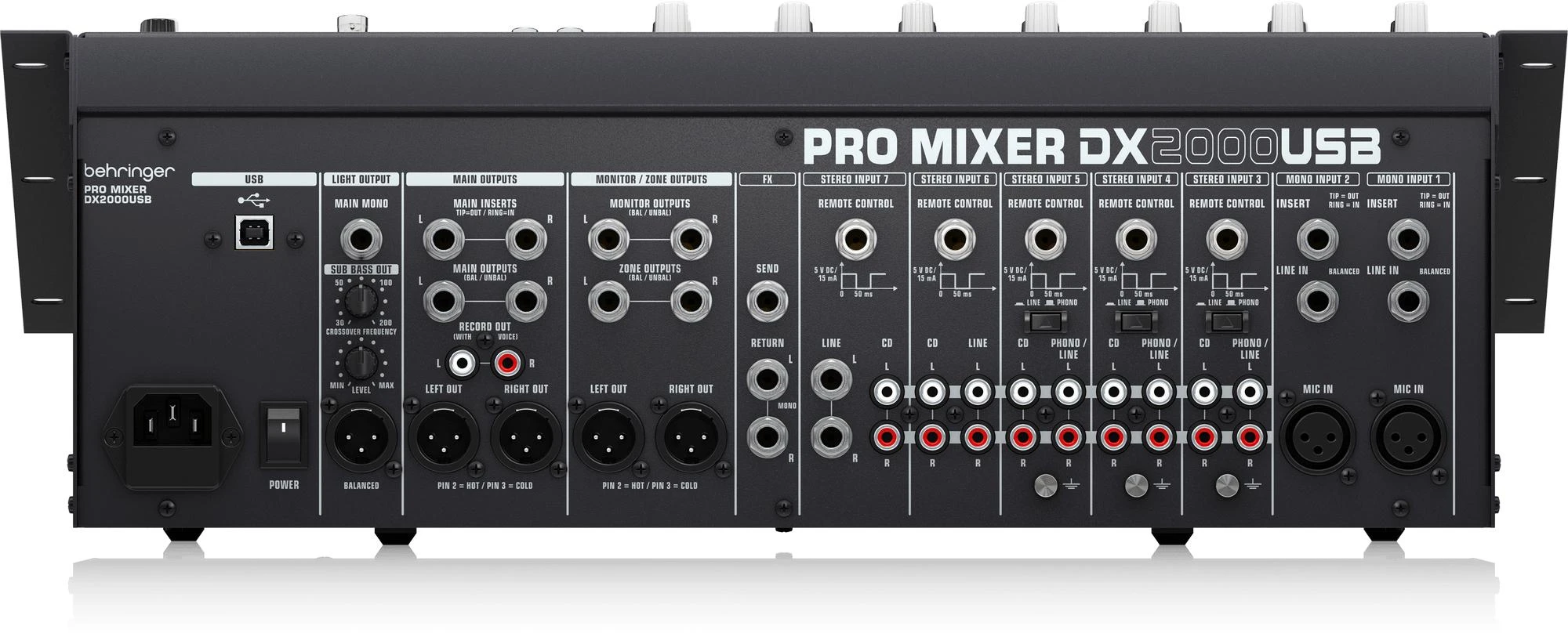 B Stock : Behringer DX2000USB 7-Channel DJ Mixer and USB Interface - 004 - 435221-1614867809164.jpg